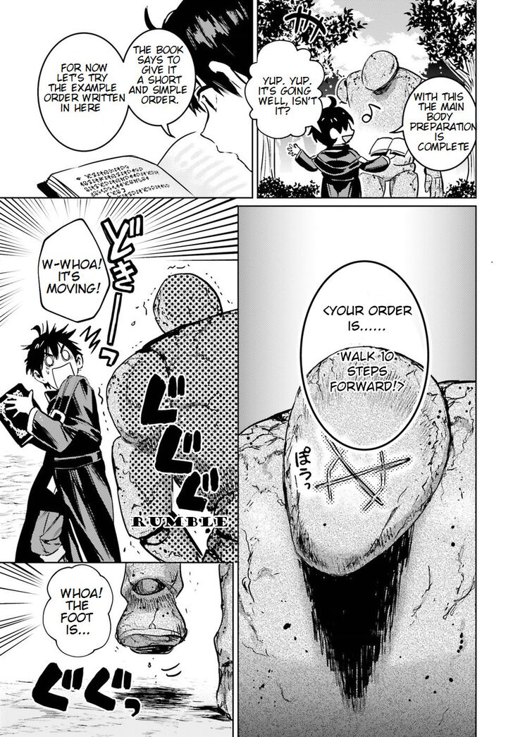 Read The Sorcerer King of Destruction and the Golem of the Barbarian Queen Manga Online