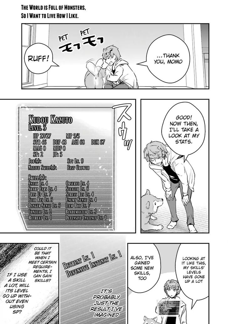 Read The World Is Overflowing with Monster, I'm Taking a Liking to This Life Manga Online