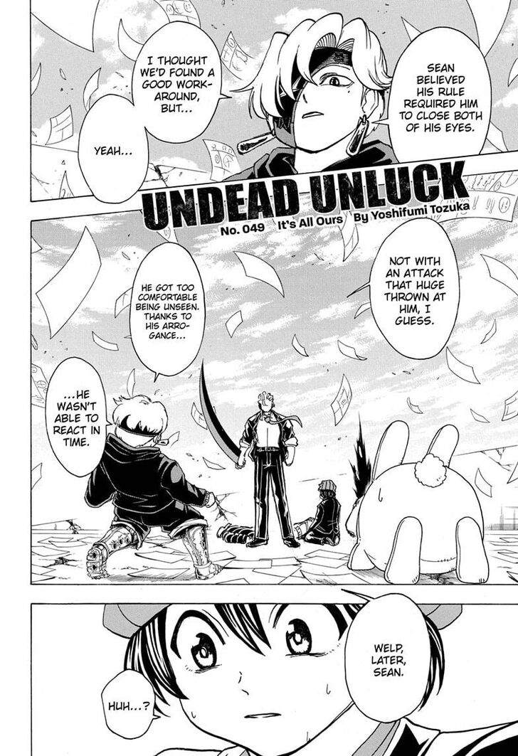 Read Undead Unluck Manga Online