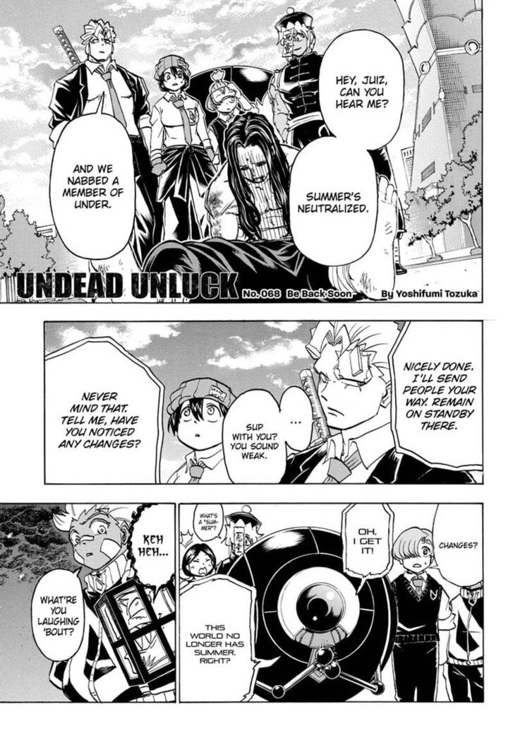 Read Undead Unluck Manga Online