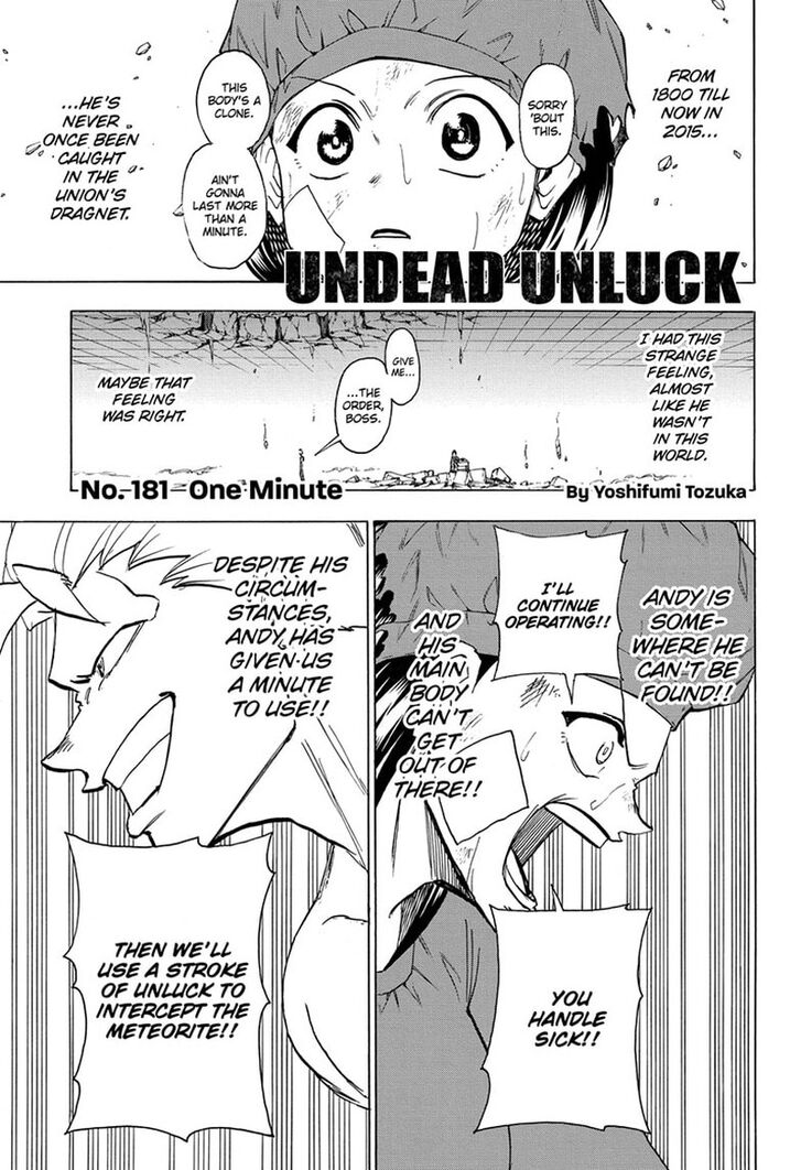 Read Undead Unluck Manga Online