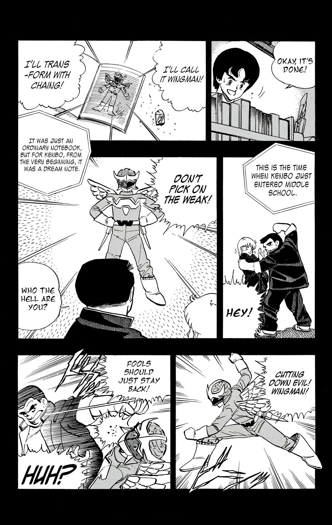 Read Wingman Manga Online
