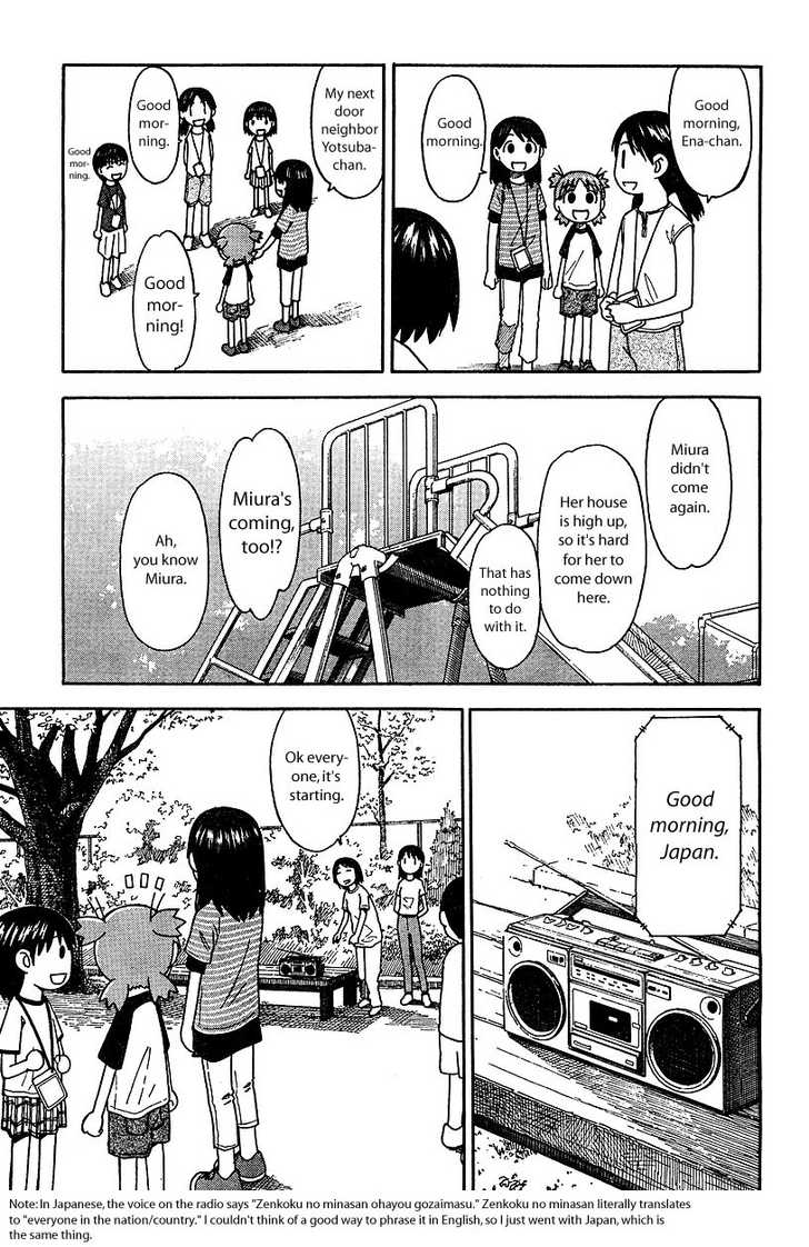 Read Yotsuba&! Manga Online