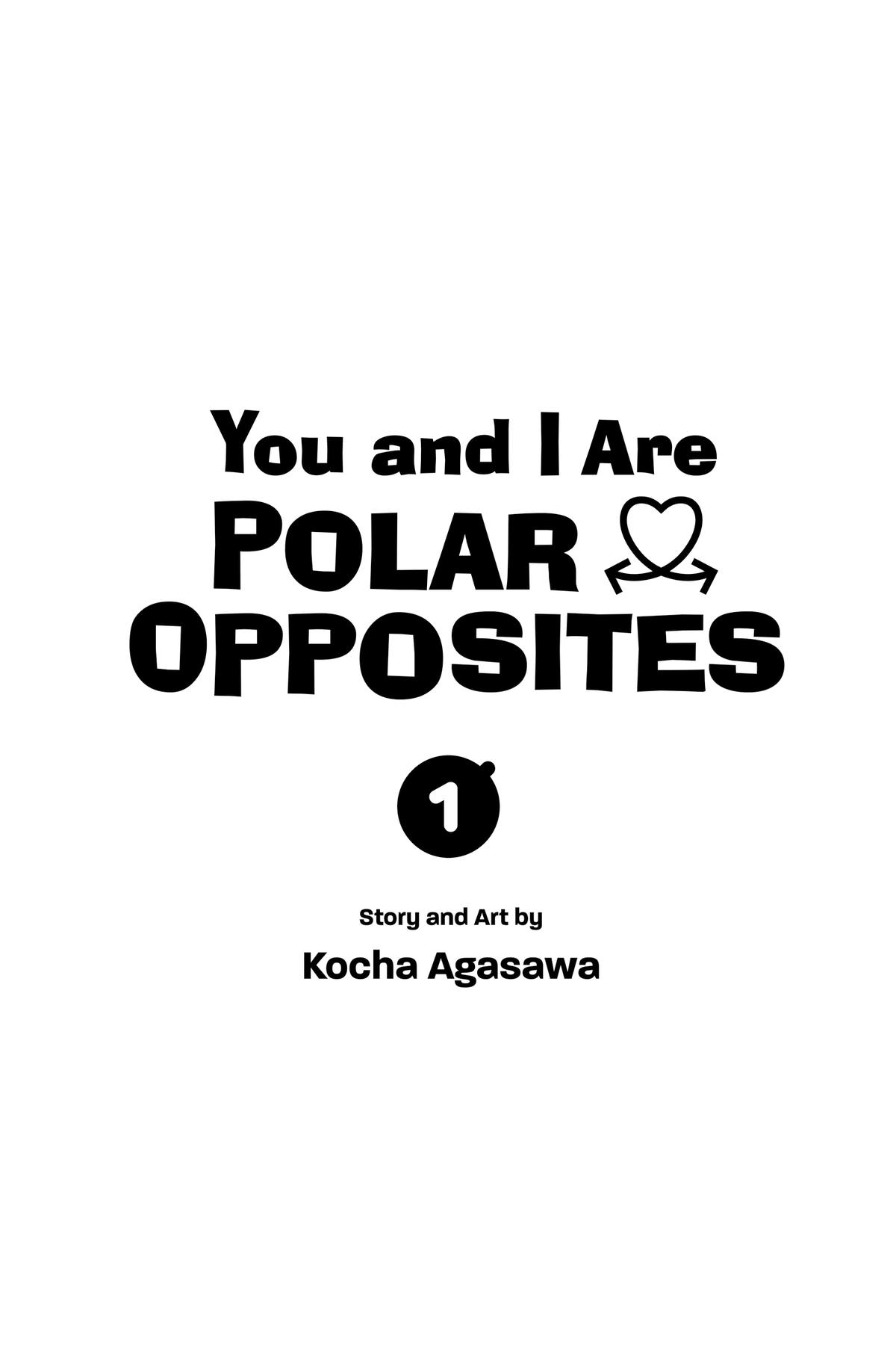 Read You and I Are Polar Opposites Manga Online