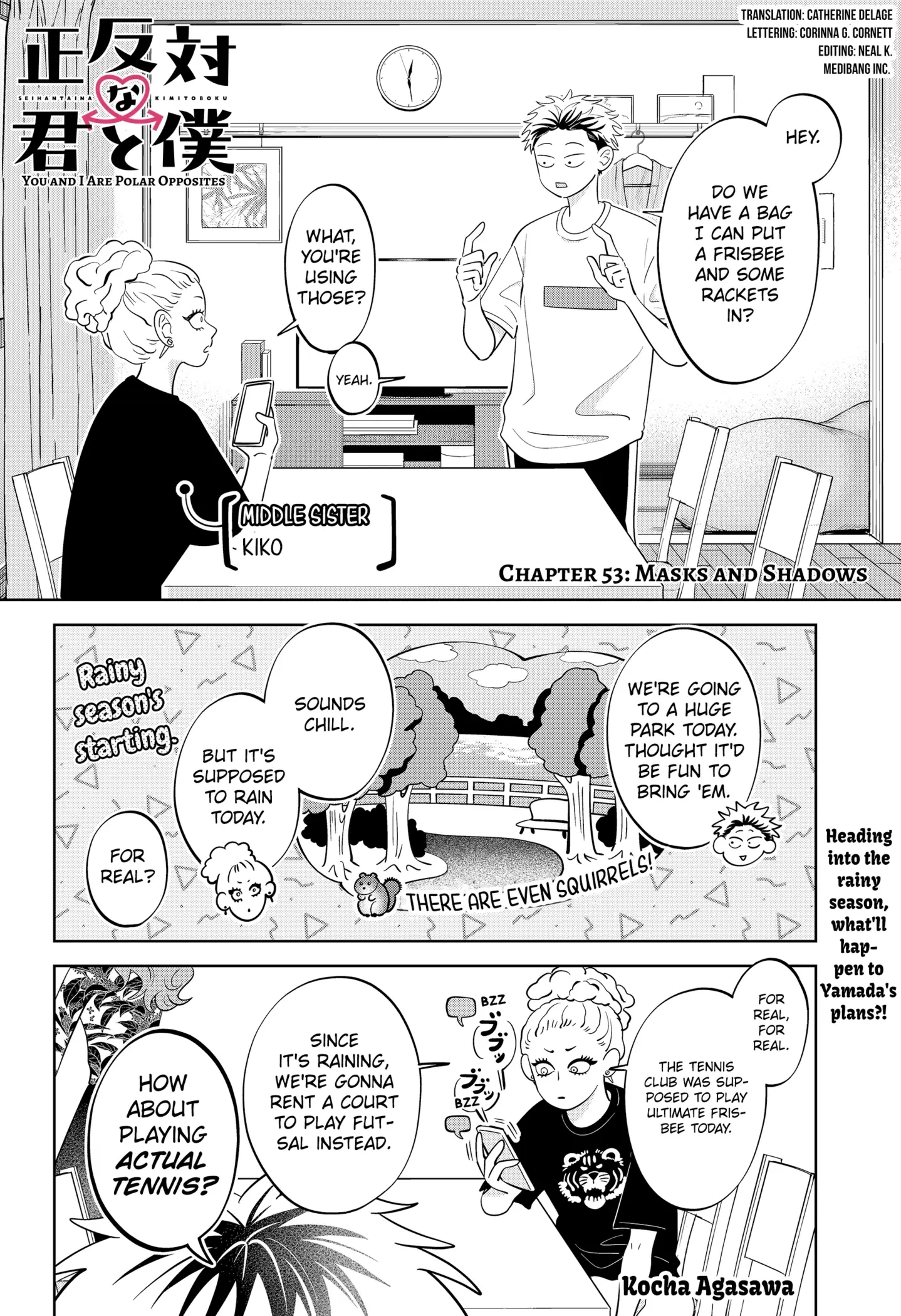 Read You and I Are Polar Opposites Manga Online