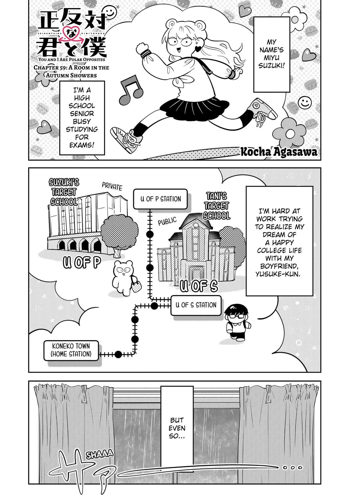 Read You and I Are Polar Opposites Manga Online