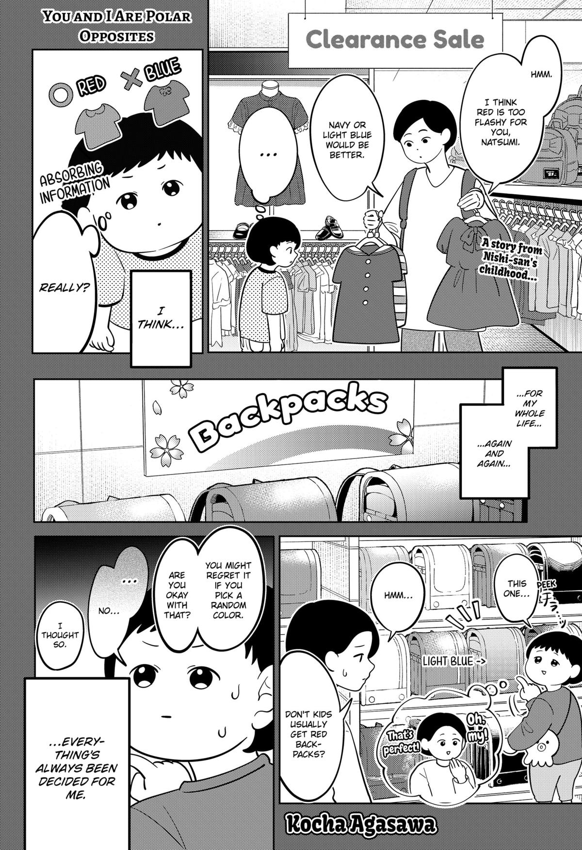 Read You and I Are Polar Opposites Manga Online