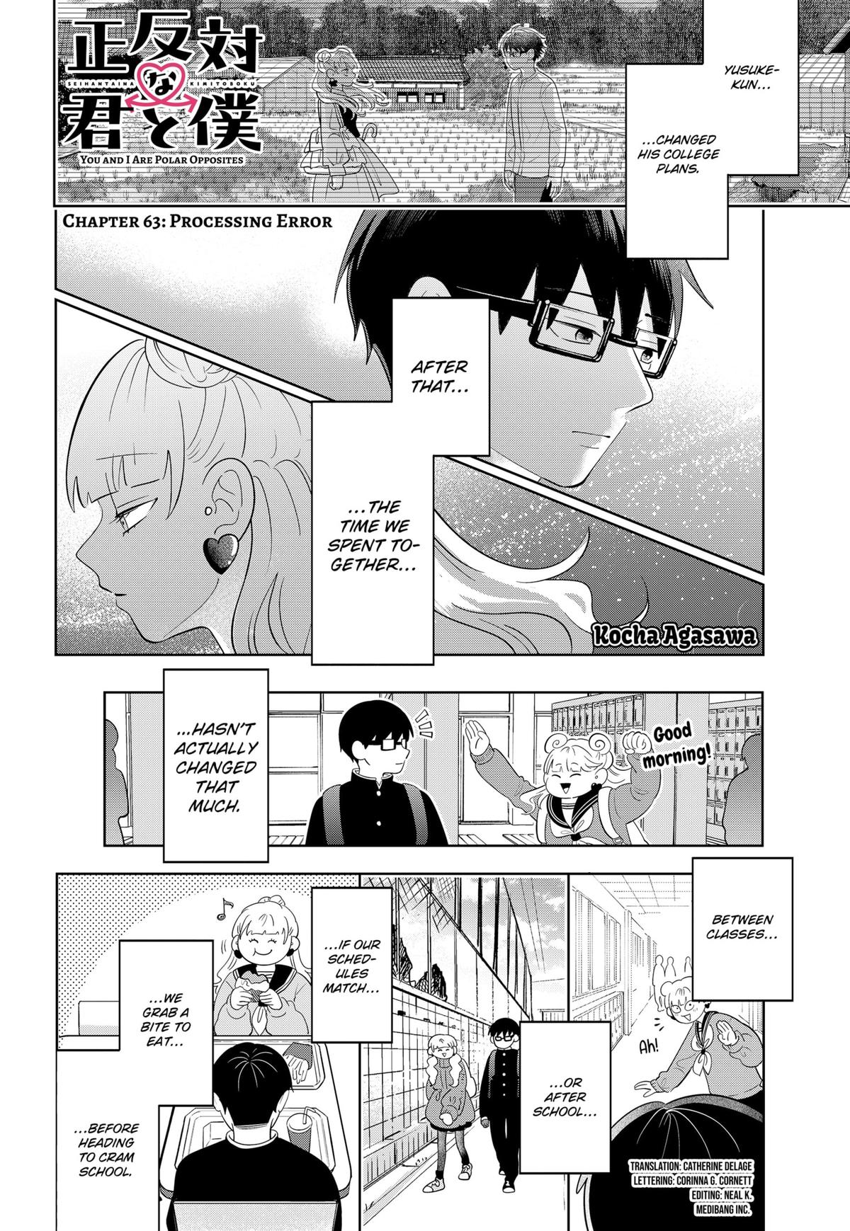 Read You and I Are Polar Opposites Manga Online