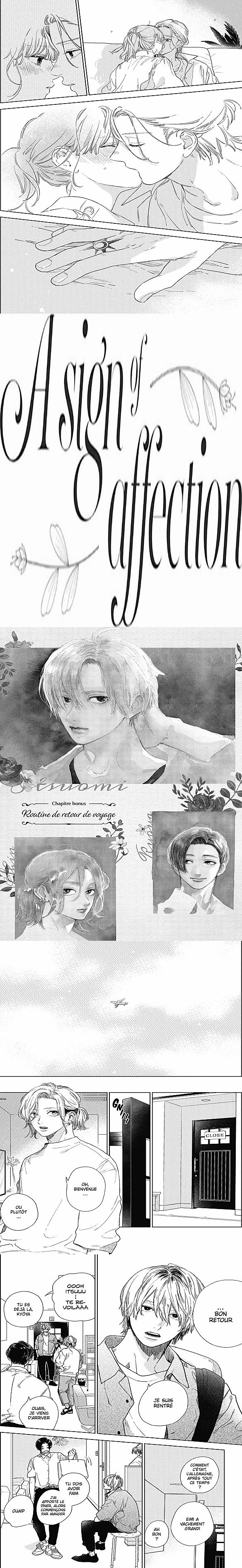 Read A Sign of Affection fr Manga Online