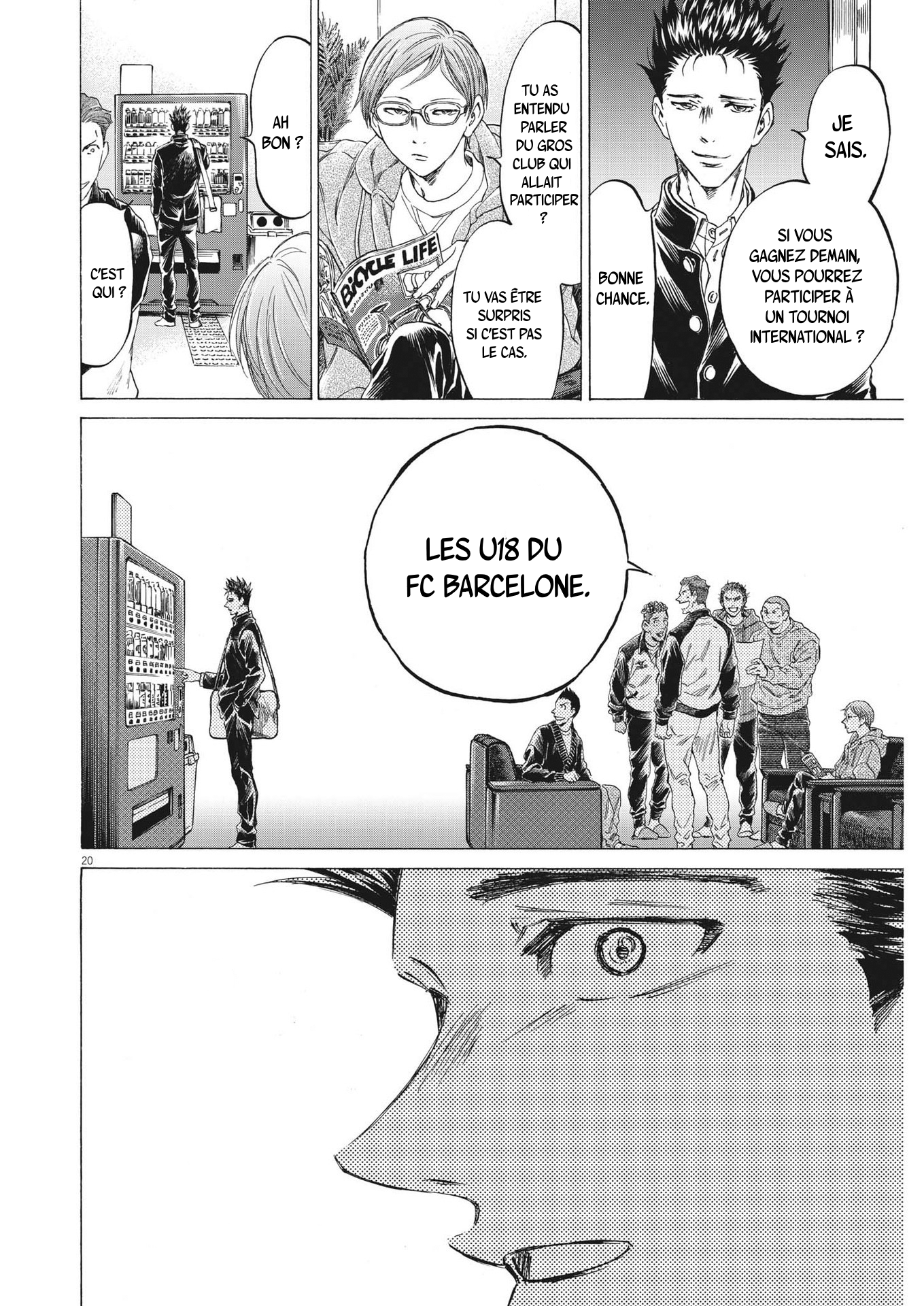 Read Ao Ashi FR Manga Online