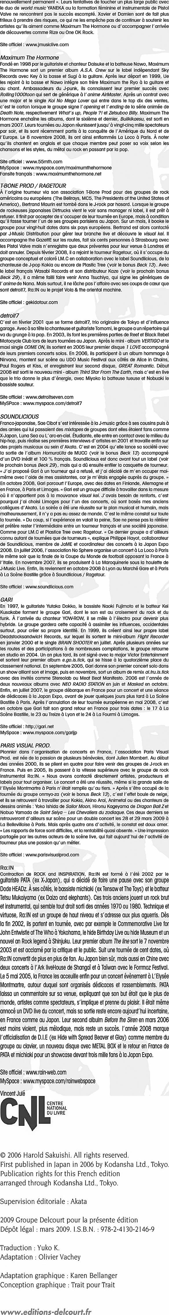 Read Beck (fr) Manga Online