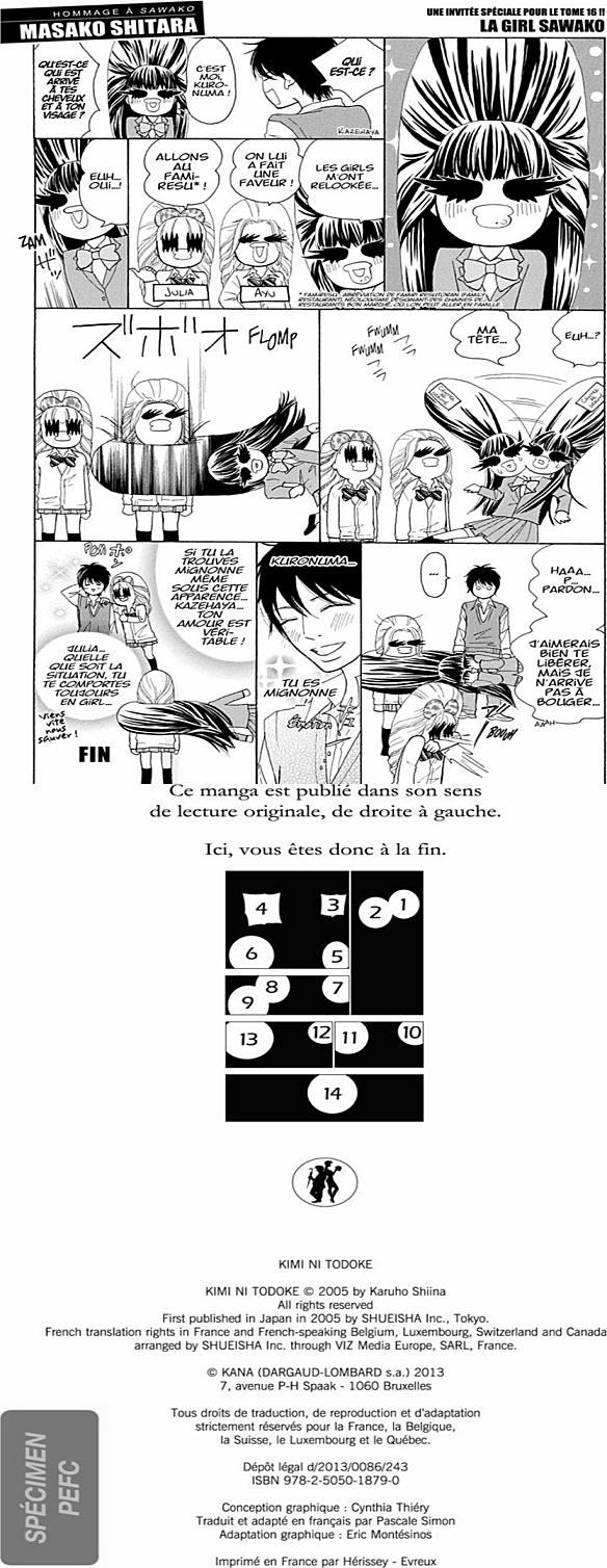 Read Kimi ni Todoke fr Manga Online