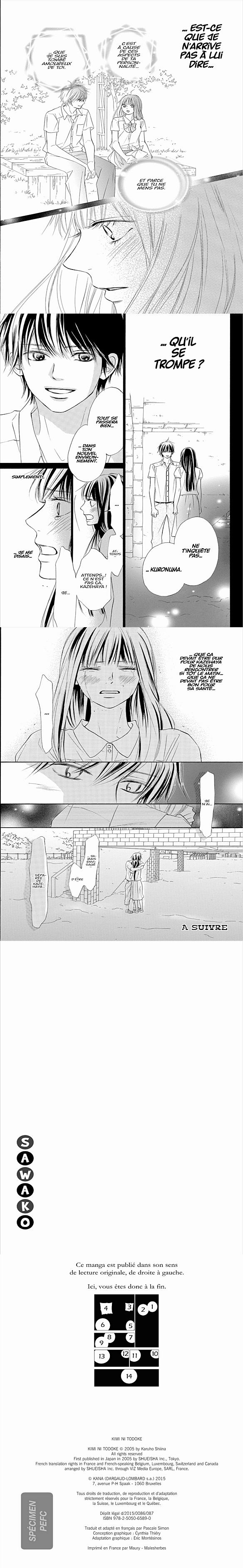 Read Kimi ni Todoke fr Manga Online