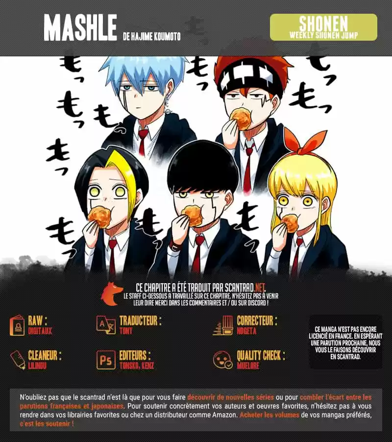 Read Mashle Magic and Muscles FR Manga Online