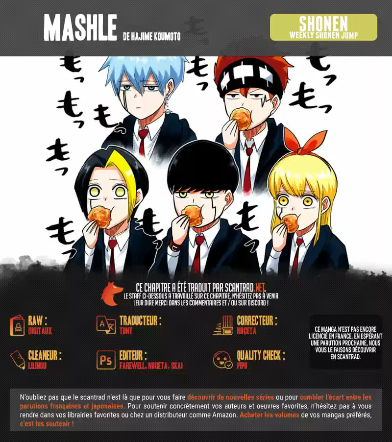 Read Mashle Magic and Muscles FR Manga Online