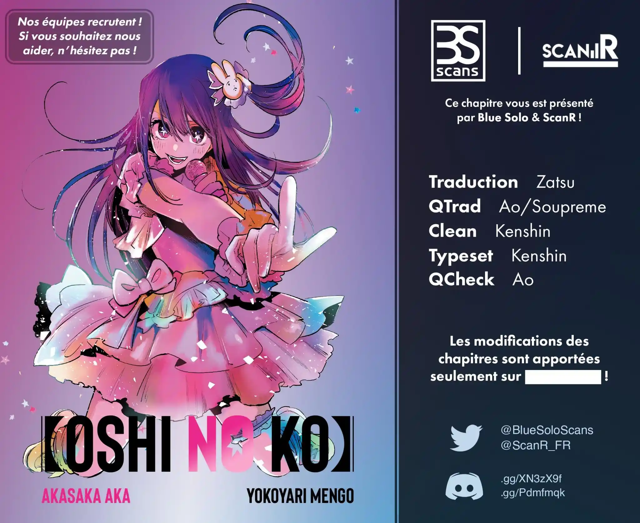 Read Oshi No Ko FR Manga Online