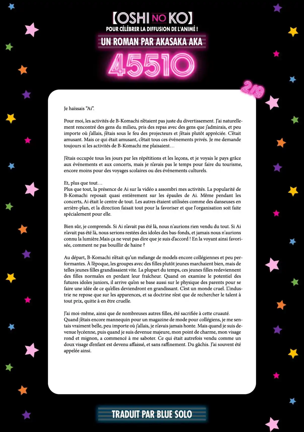 Read Oshi No Ko FR Manga Online