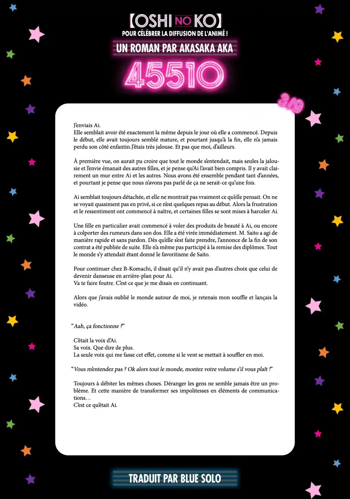 Read Oshi No Ko FR Manga Online