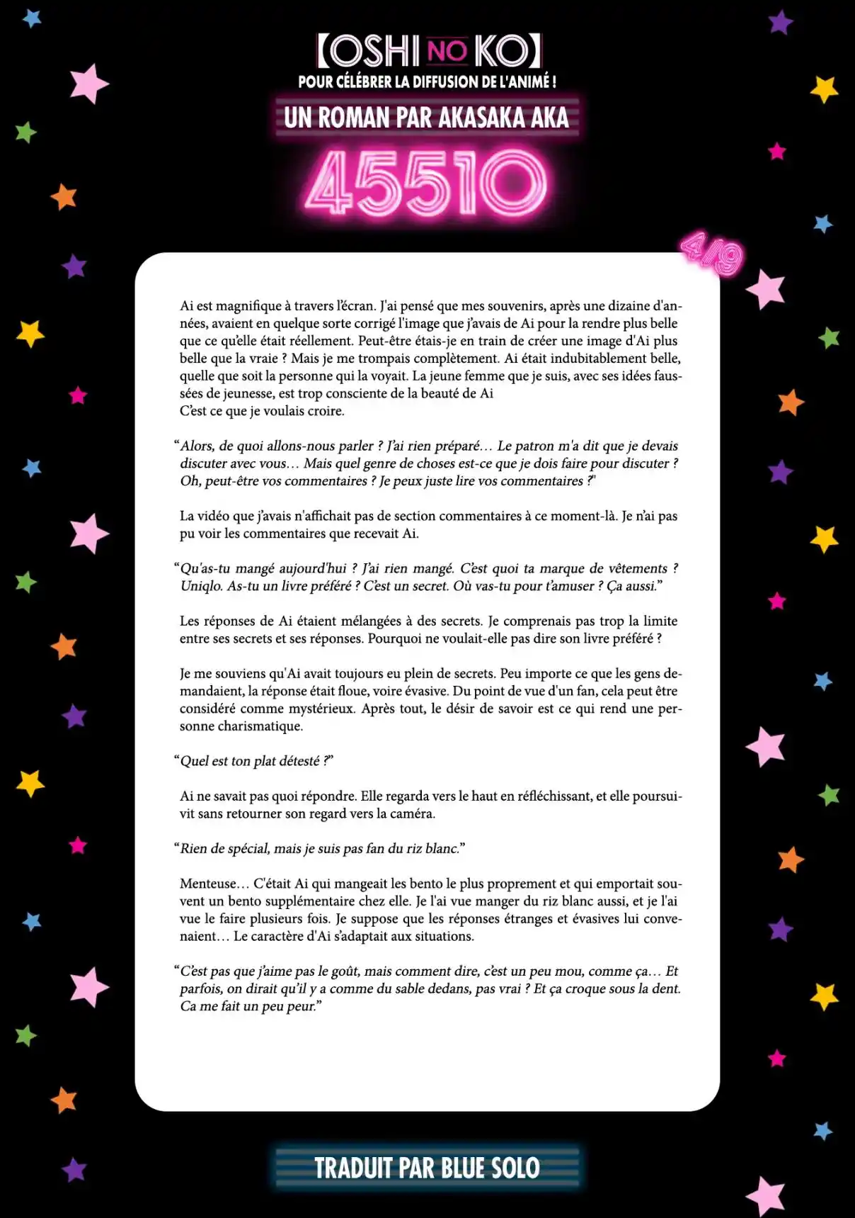 Read Oshi No Ko FR Manga Online