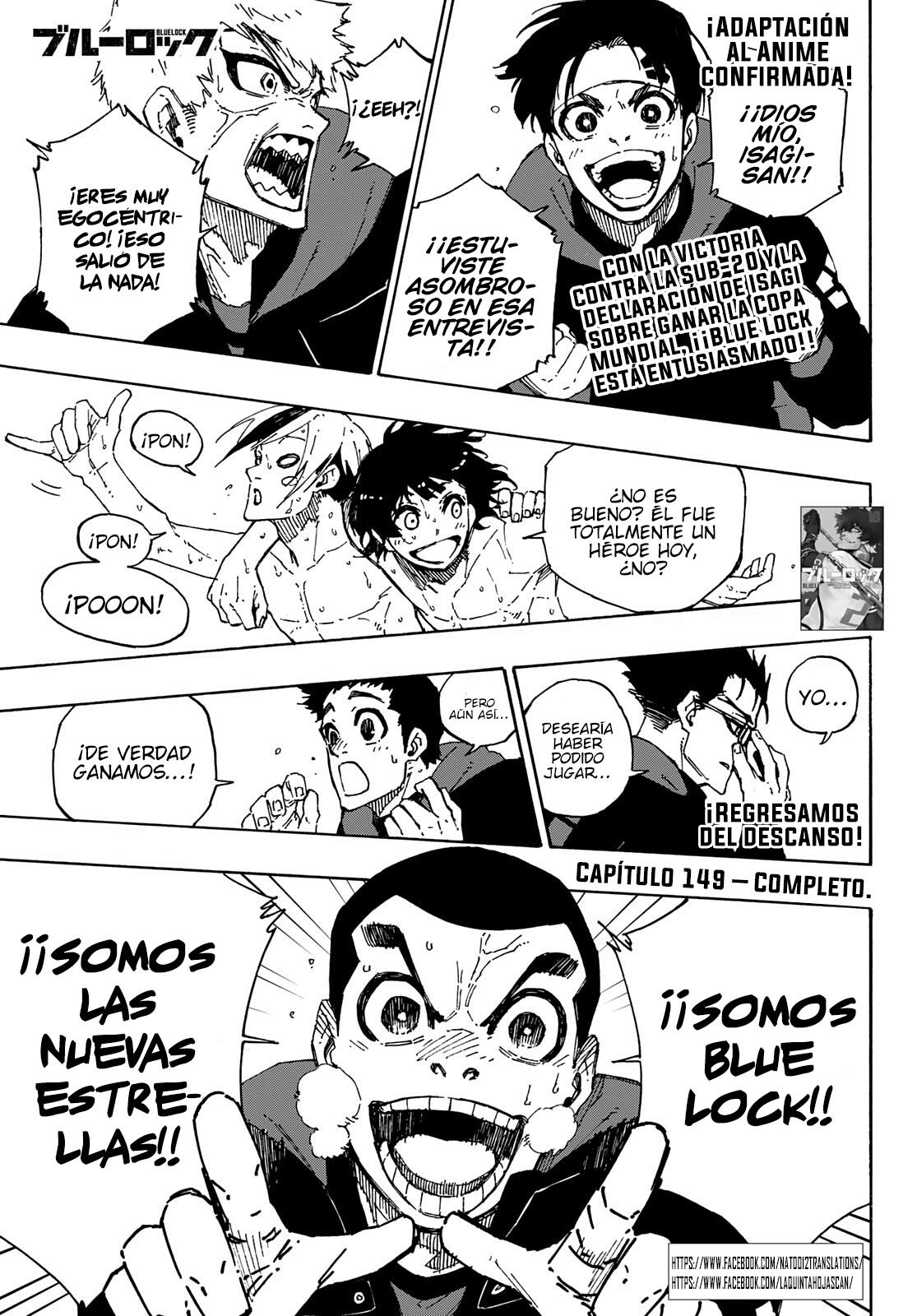 Read Blue Lock es Manga Online