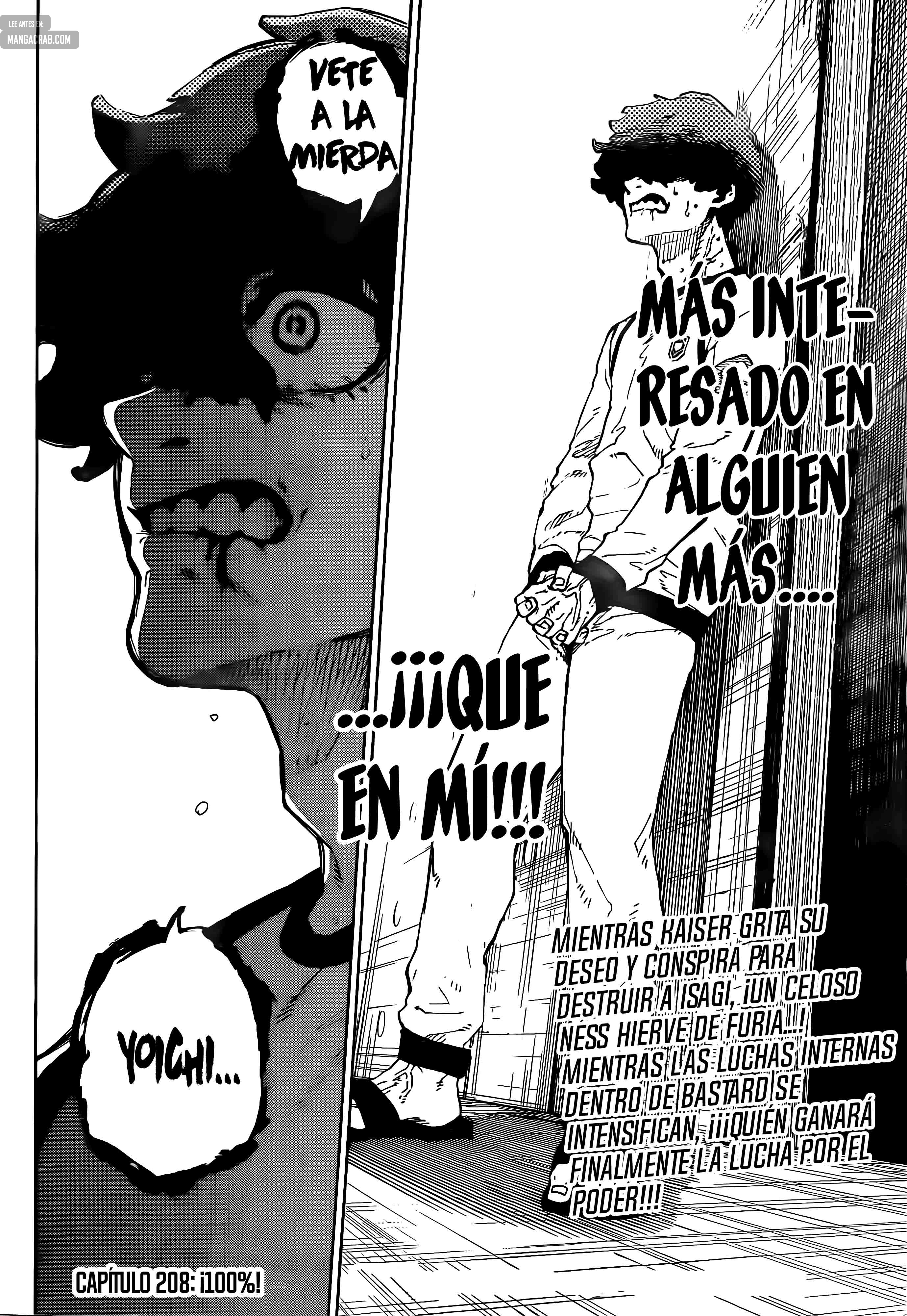 Read Blue Lock es Manga Online