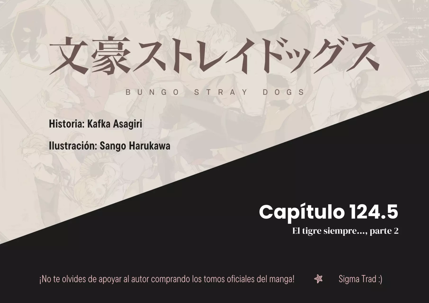 Read Bungou Stray Dogs es Manga Online