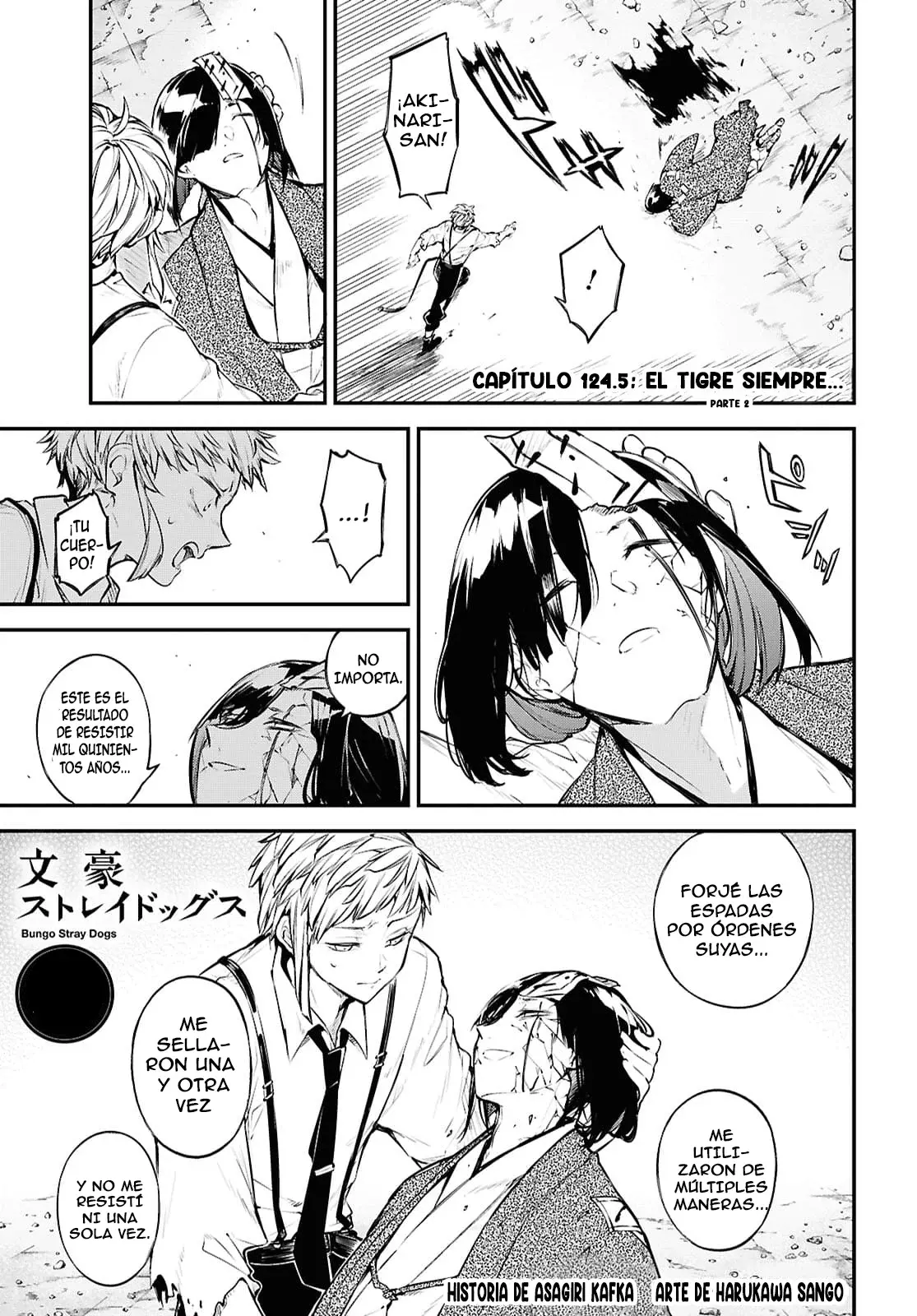 Read Bungou Stray Dogs es Manga Online