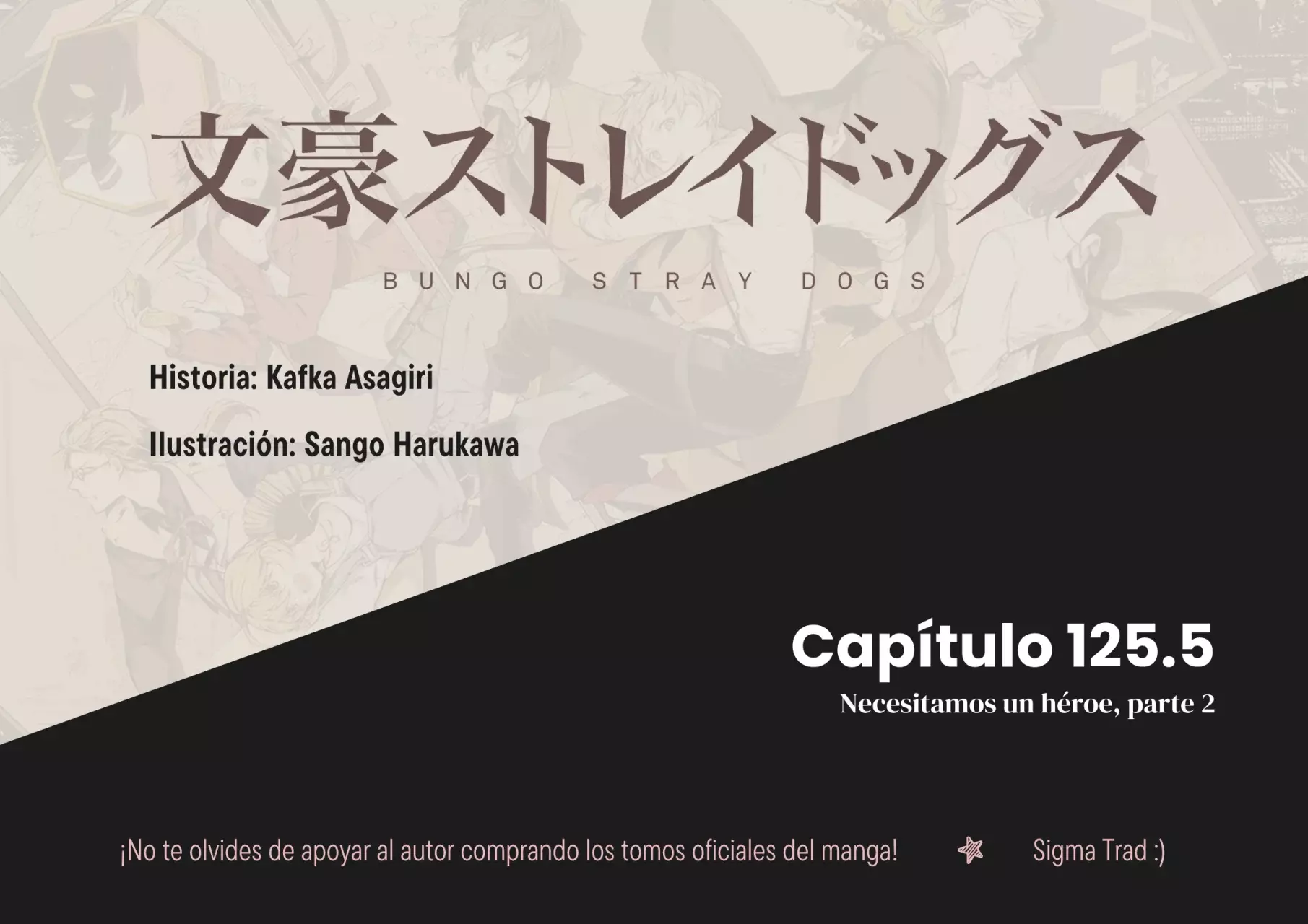 Read Bungou Stray Dogs es Manga Online