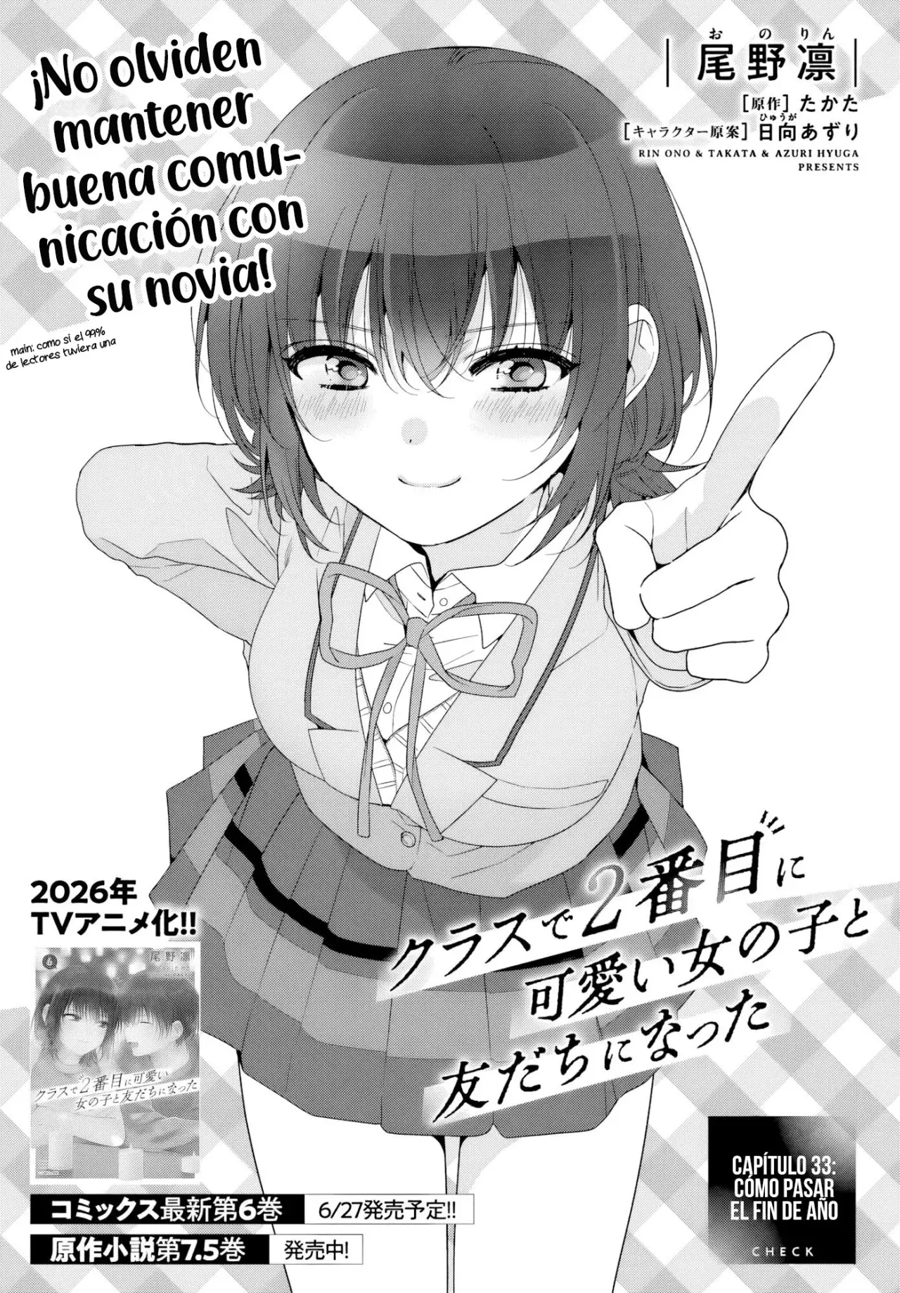 Read Class de 2 Banme ni Kawaii Onna no Ko to Tomodachi ni Natta es Manga Online