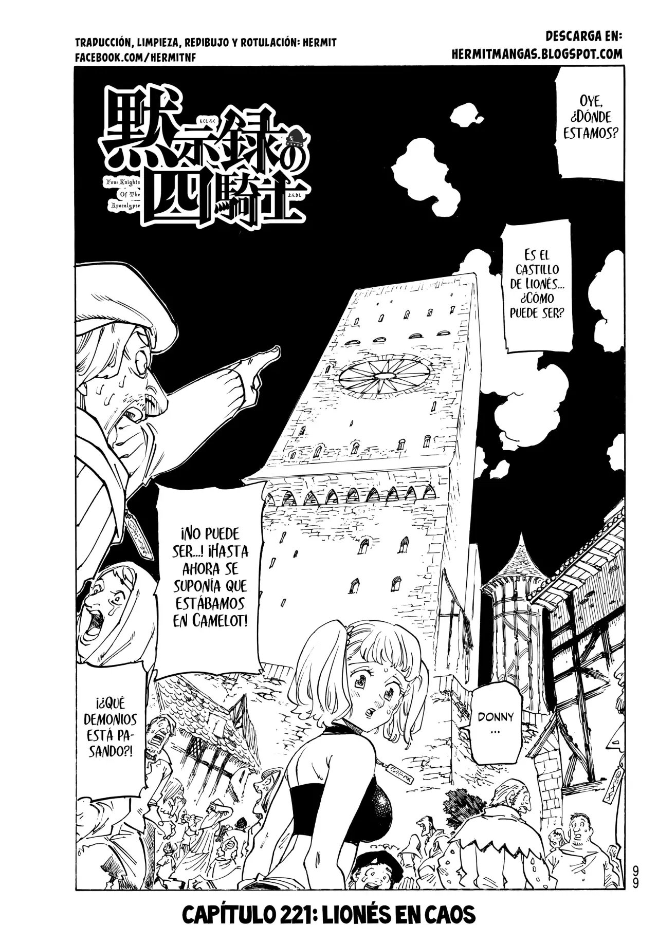 Read Four Knights of the Apocalypse es Manga Online