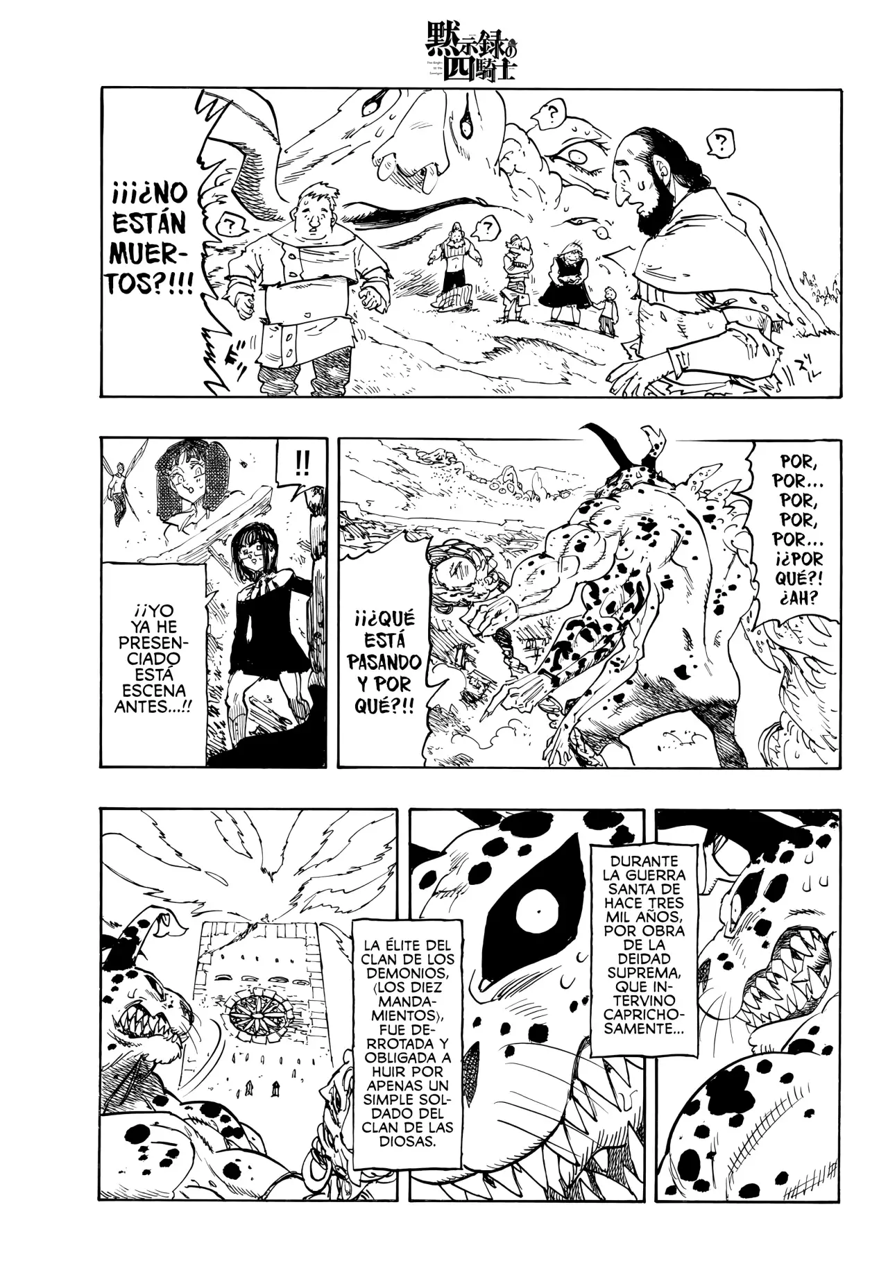 Read Four Knights of the Apocalypse es Manga Online