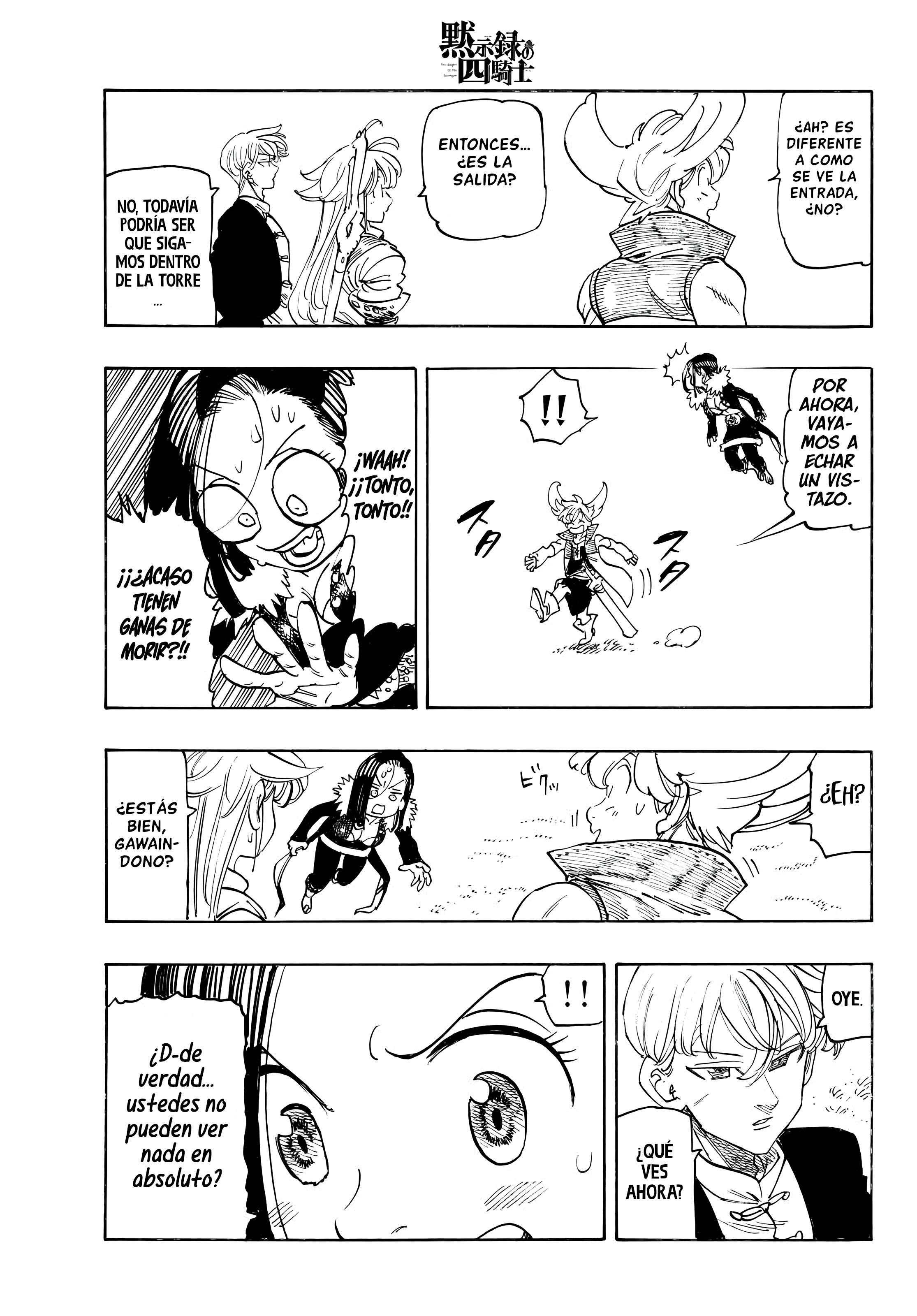 Read Four Knights of the Apocalypse es Manga Online