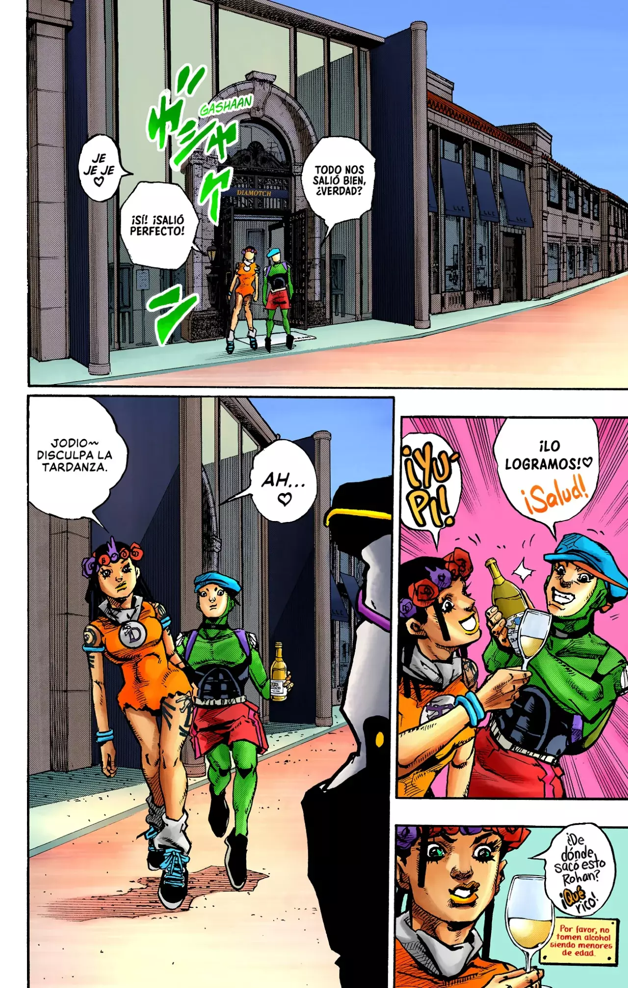 Read JoJo's Bizarre Adventure (Versión a Color) es Manga Online