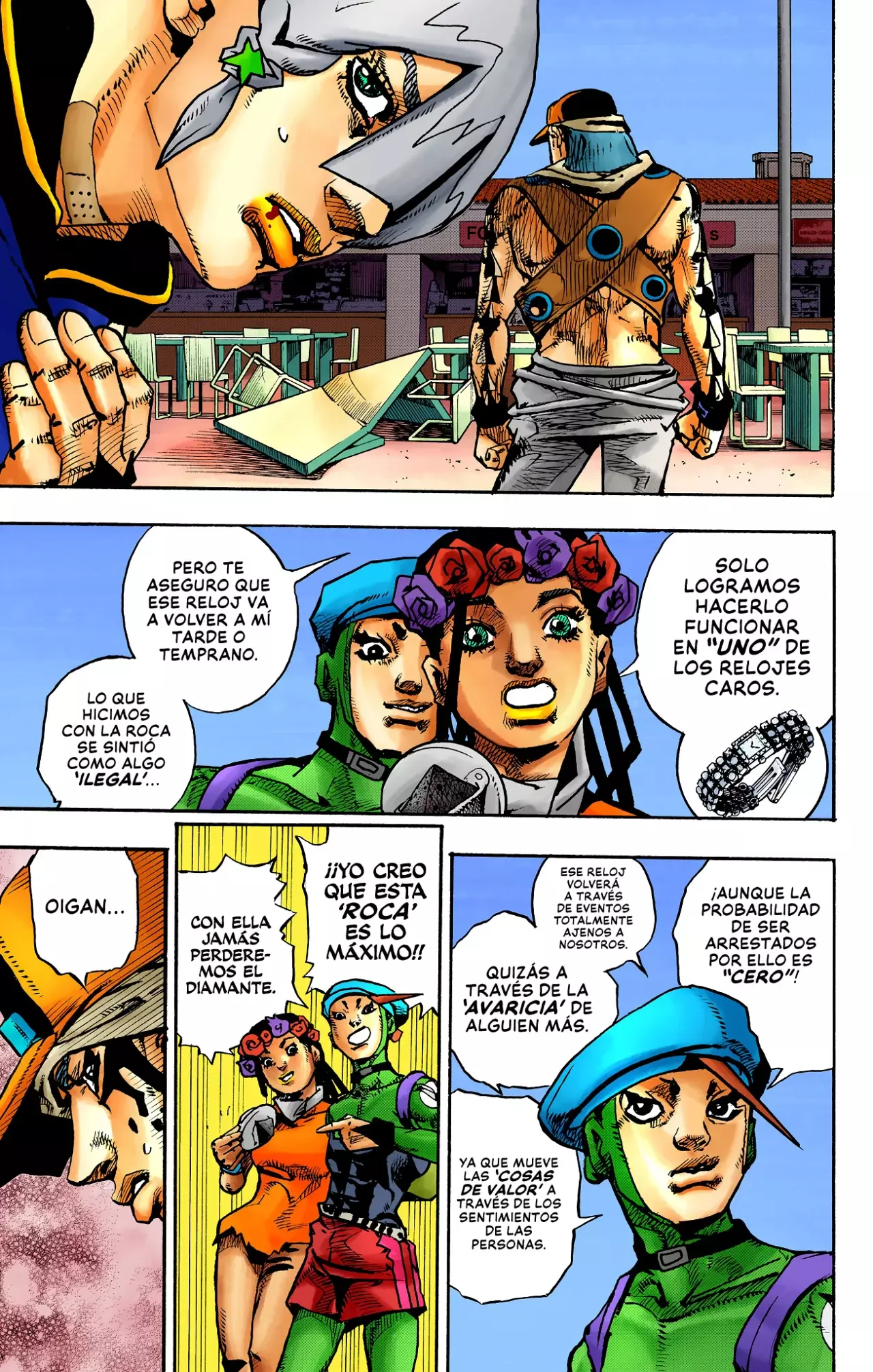 Read JoJo's Bizarre Adventure (Versión a Color) es Manga Online