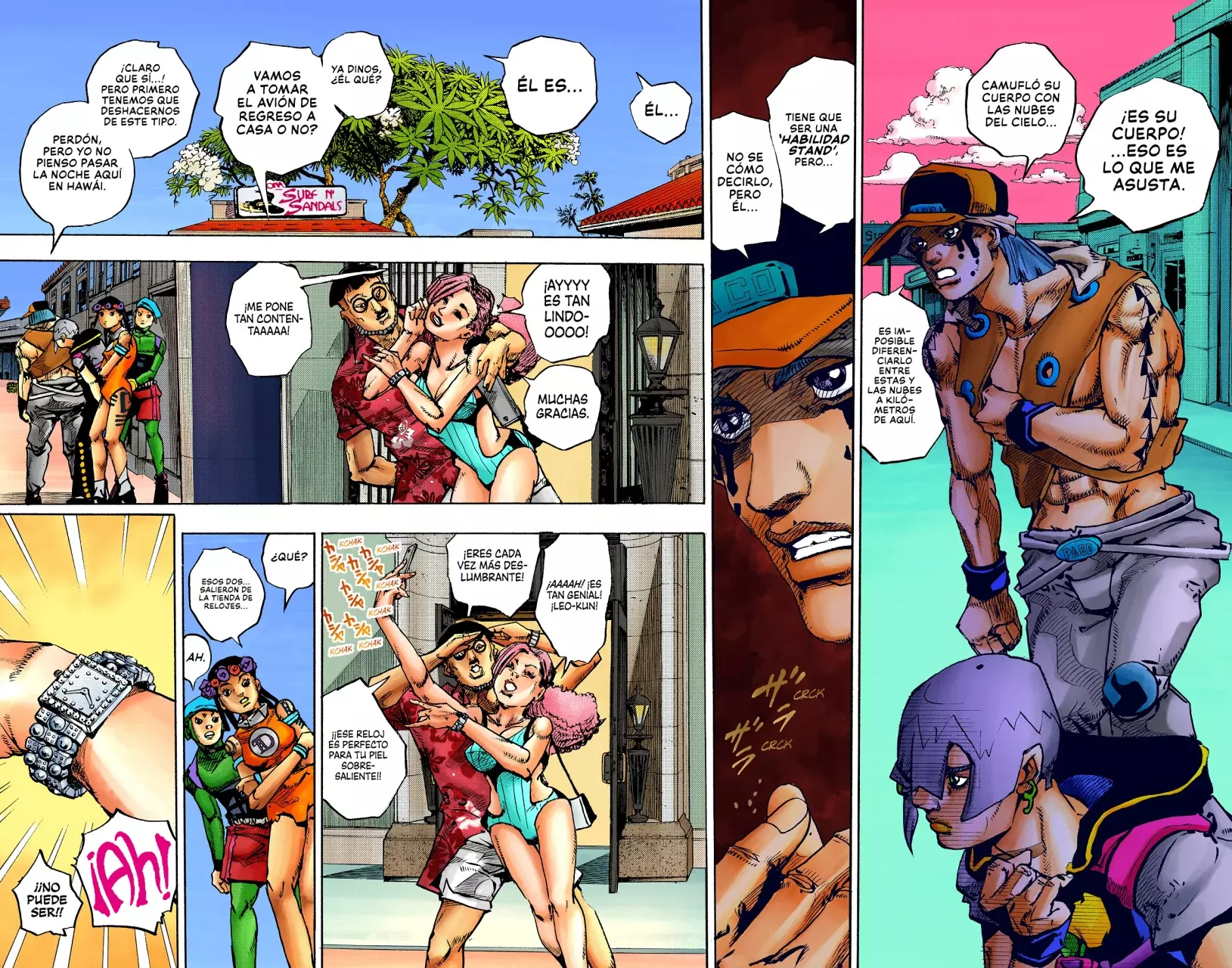 Read JoJo's Bizarre Adventure (Versión a Color) es Manga Online