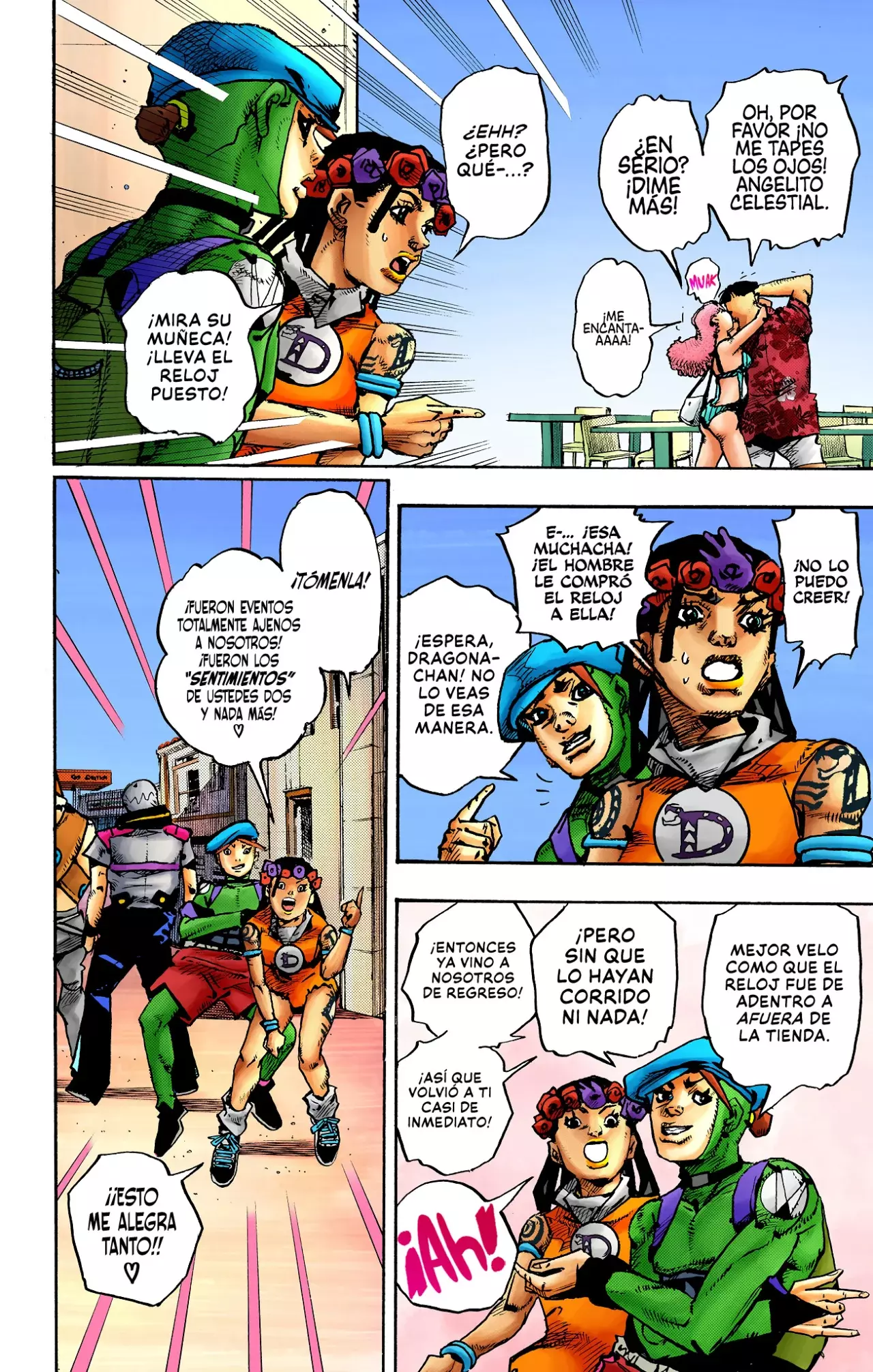 Read JoJo's Bizarre Adventure (Versión a Color) es Manga Online