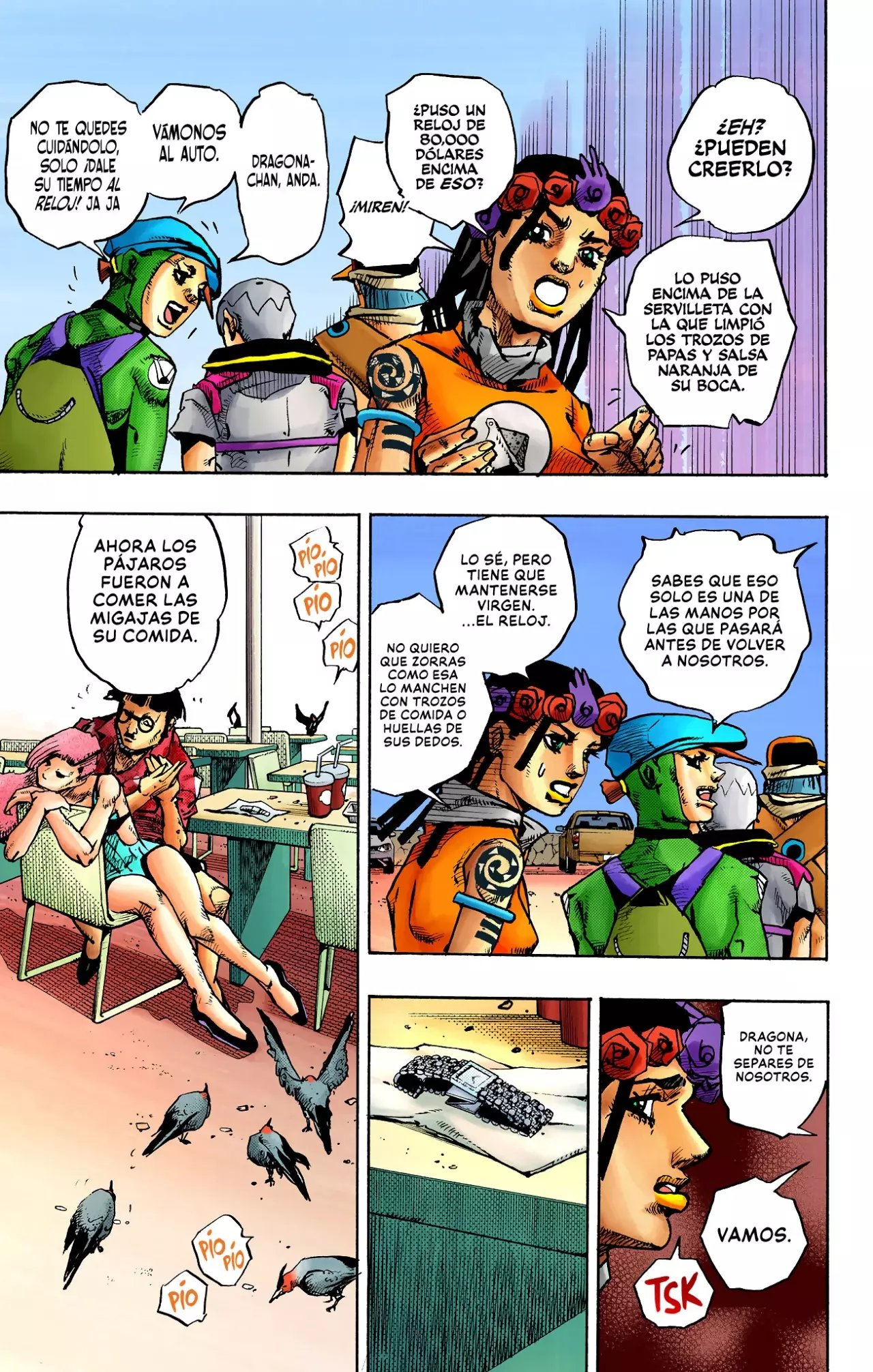 Read JoJo's Bizarre Adventure (Versión a Color) es Manga Online