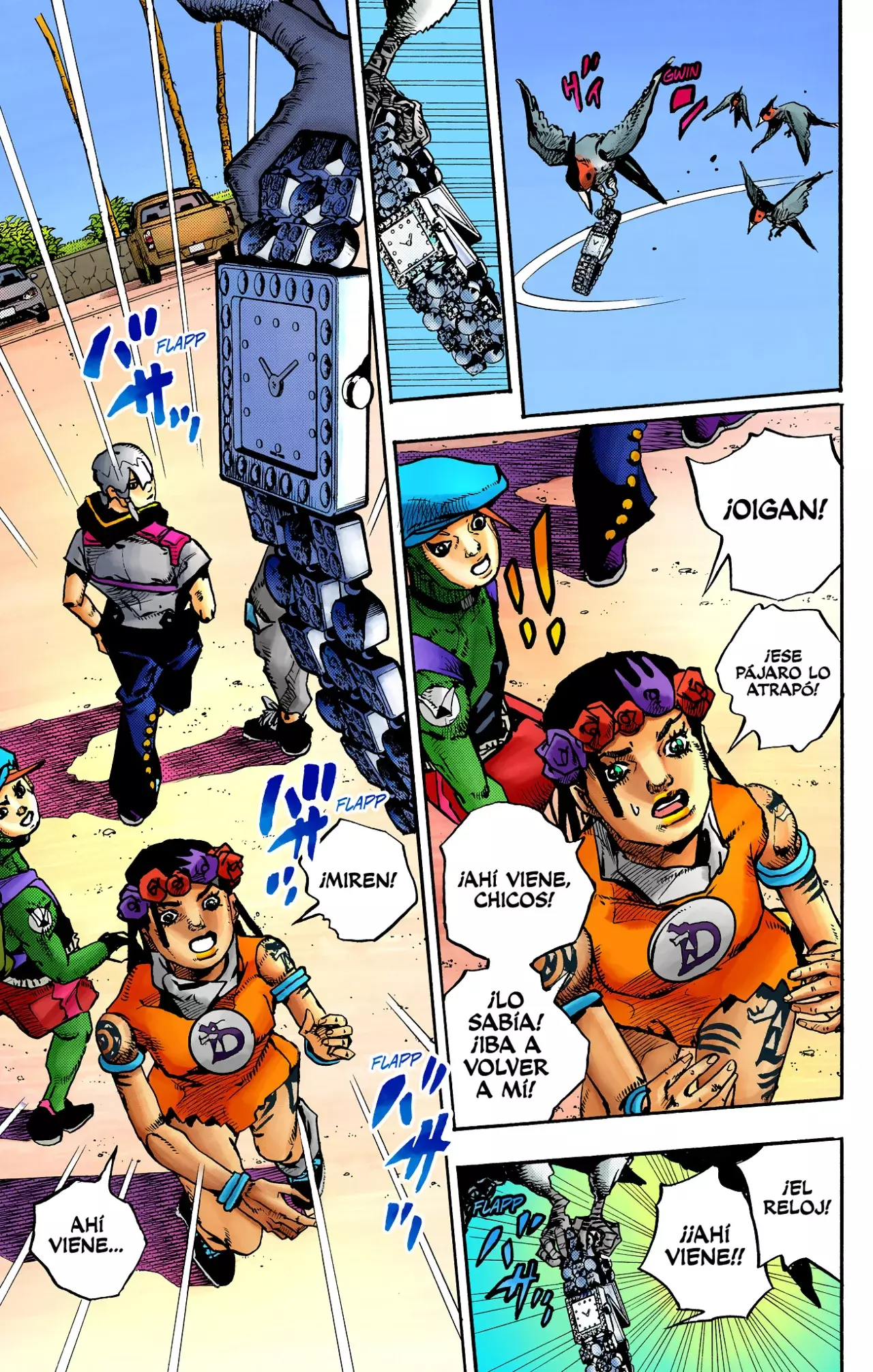 Read JoJo's Bizarre Adventure (Versión a Color) es Manga Online