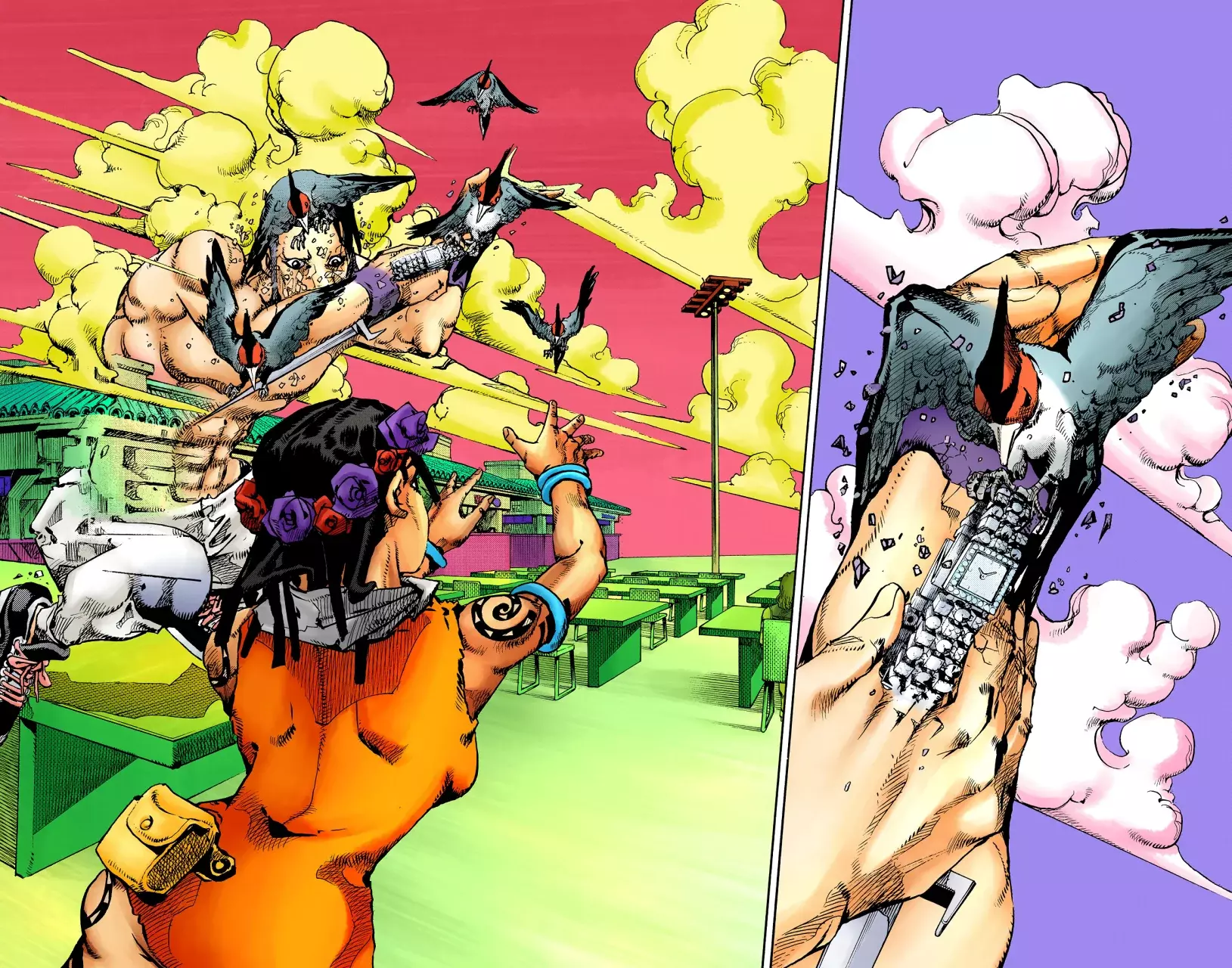Read JoJo's Bizarre Adventure (Versión a Color) es Manga Online