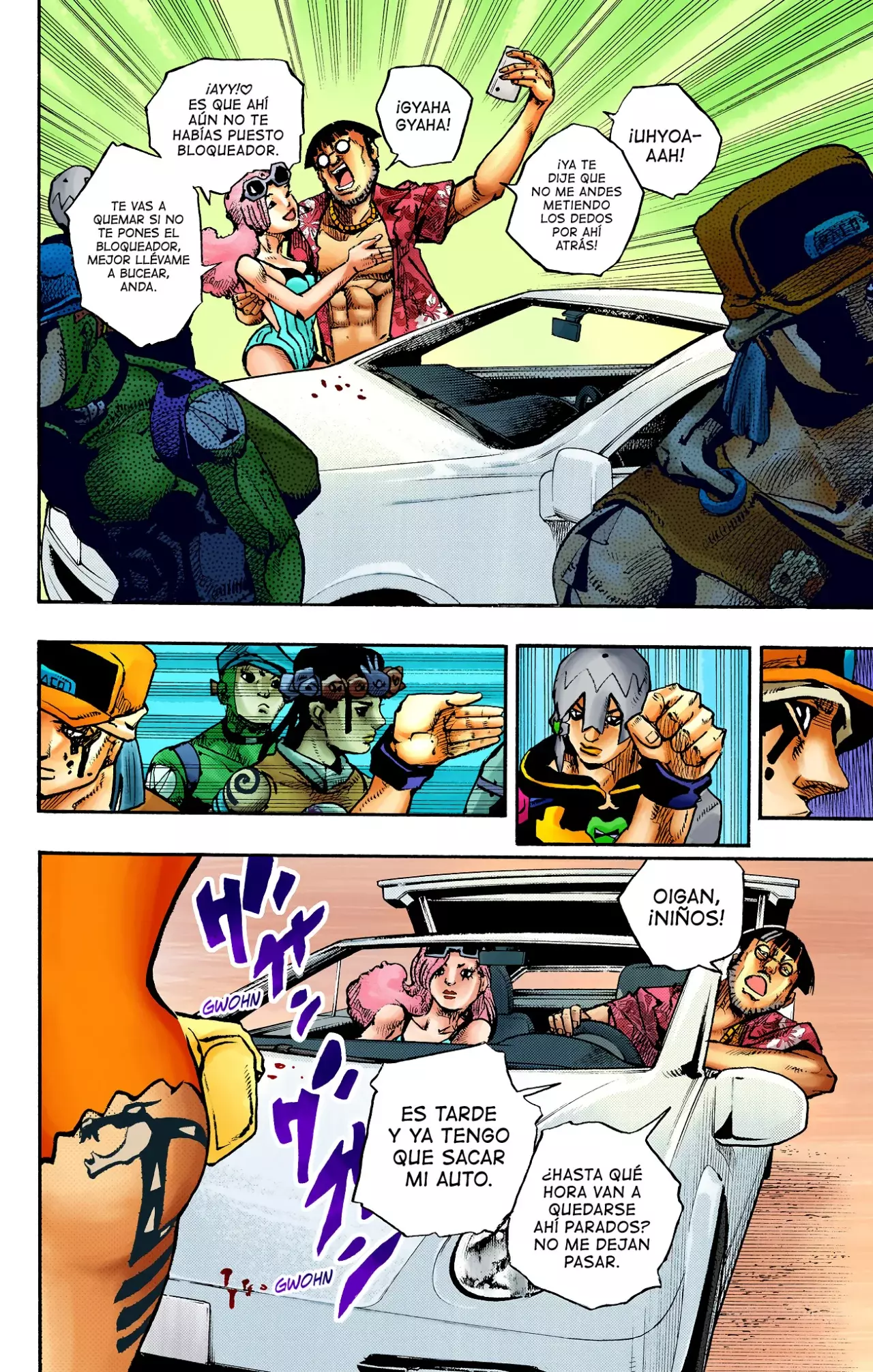 Read JoJo's Bizarre Adventure (Versión a Color) es Manga Online