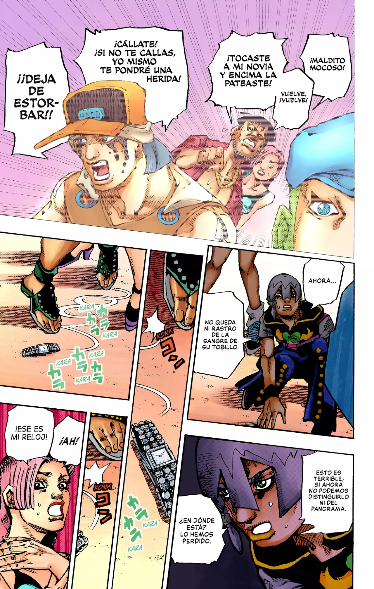 Read JoJo's Bizarre Adventure (Versión a Color) es Manga Online