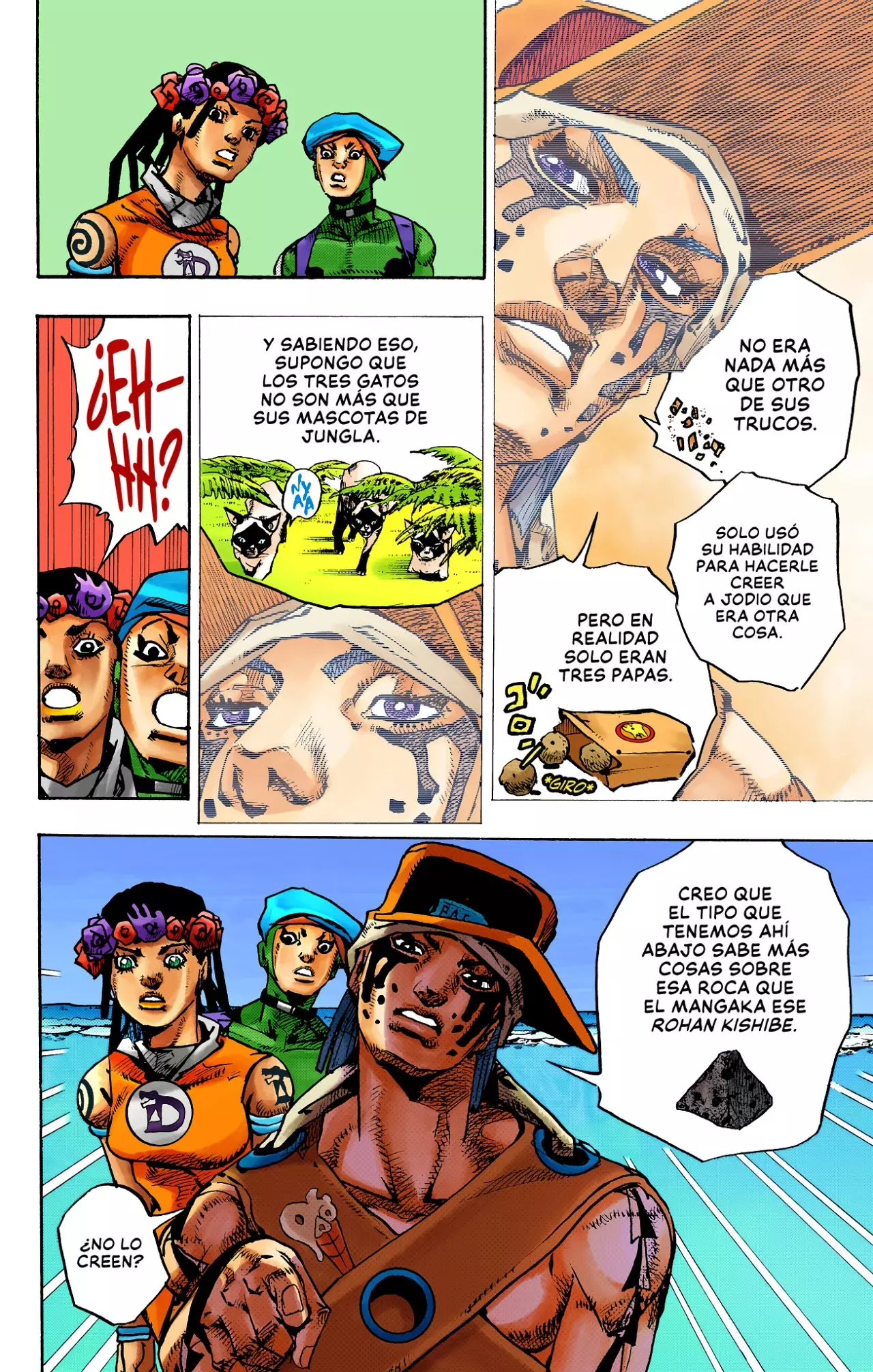 Read JoJo's Bizarre Adventure (Versión a Color) es Manga Online
