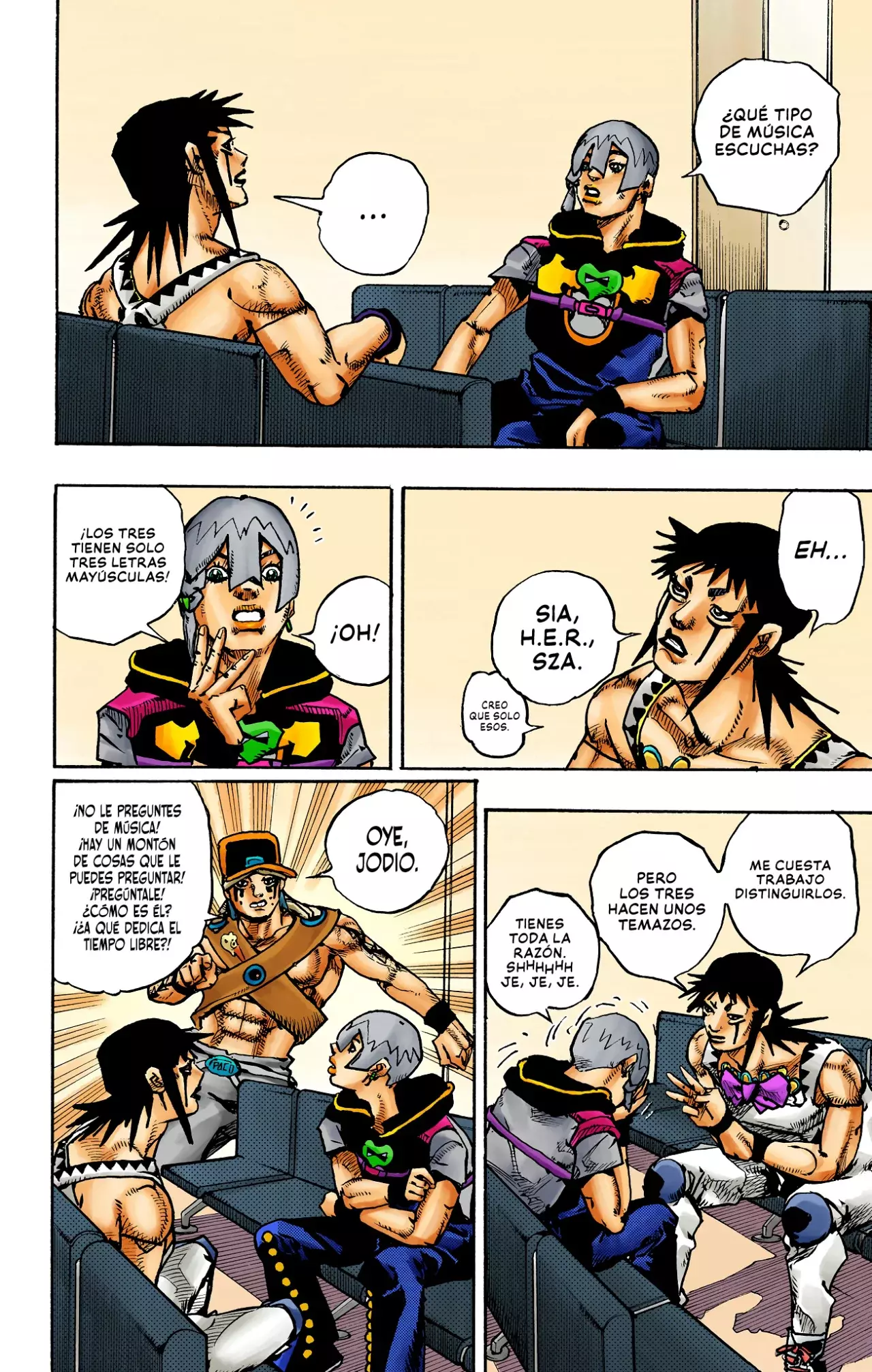 Read JoJo's Bizarre Adventure (Versión a Color) es Manga Online