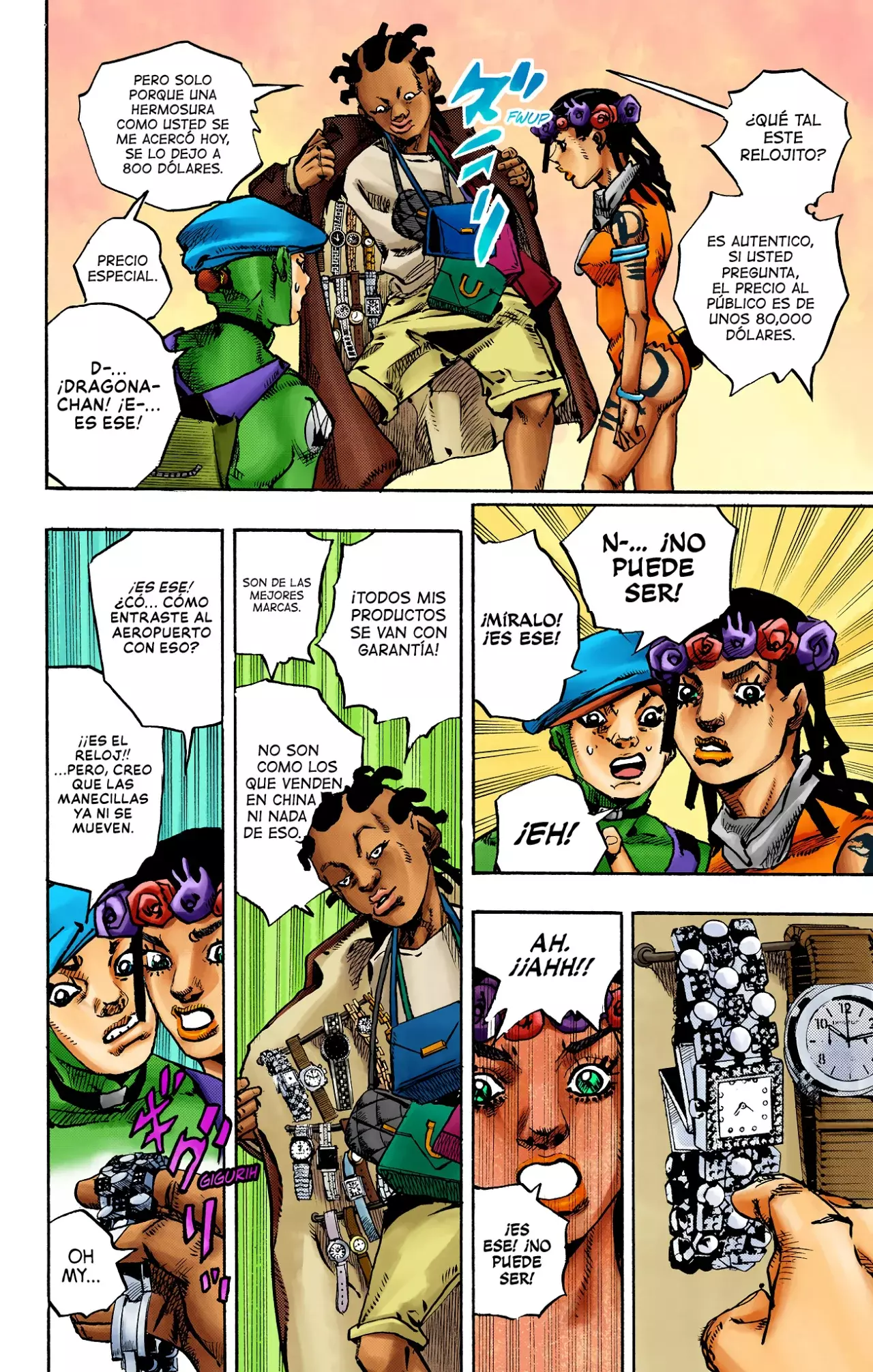 Read JoJo's Bizarre Adventure (Versión a Color) es Manga Online