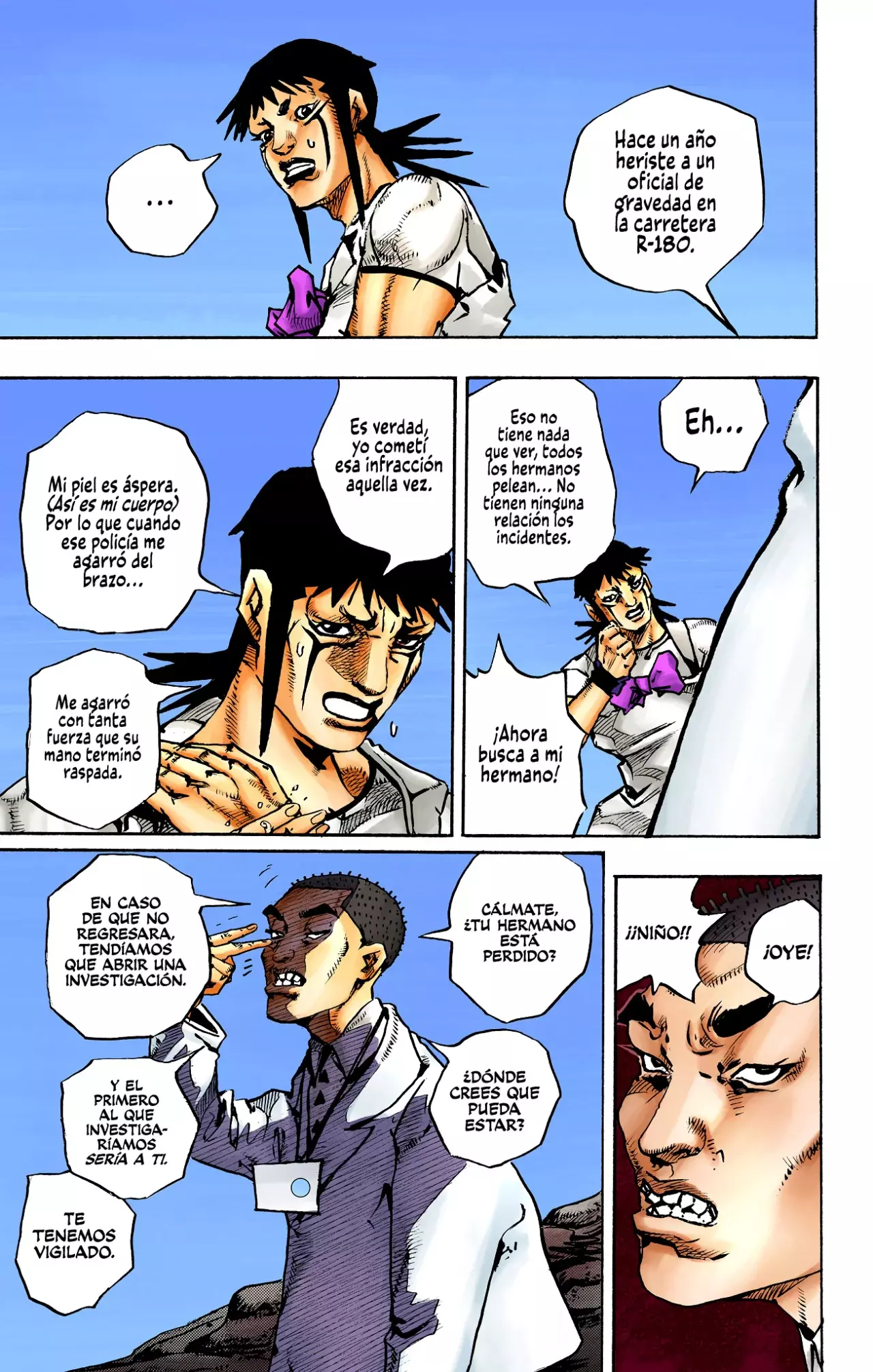 Read JoJo's Bizarre Adventure (Versión a Color) es Manga Online