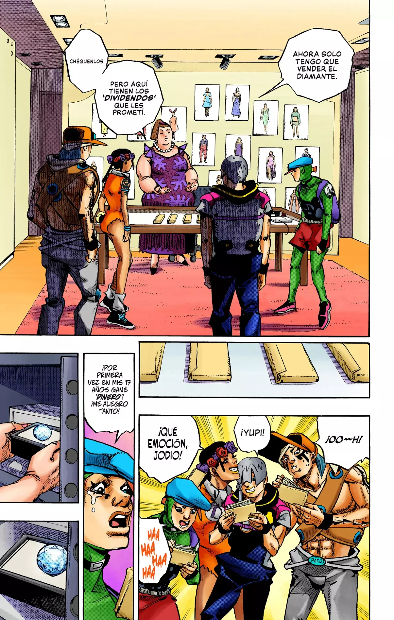 Read JoJo's Bizarre Adventure (Versión a Color) es Manga Online