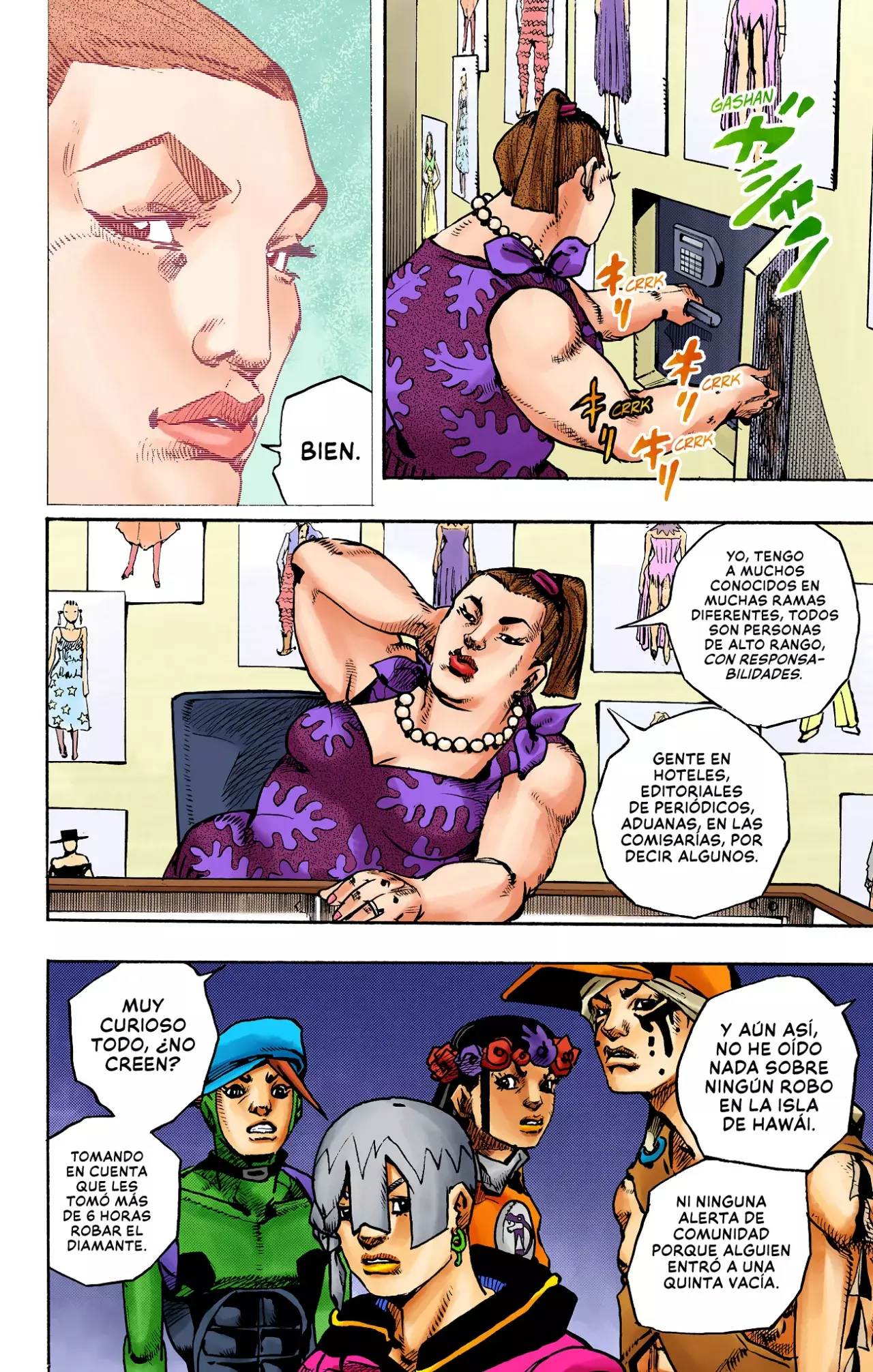 Read JoJo's Bizarre Adventure (Versión a Color) es Manga Online