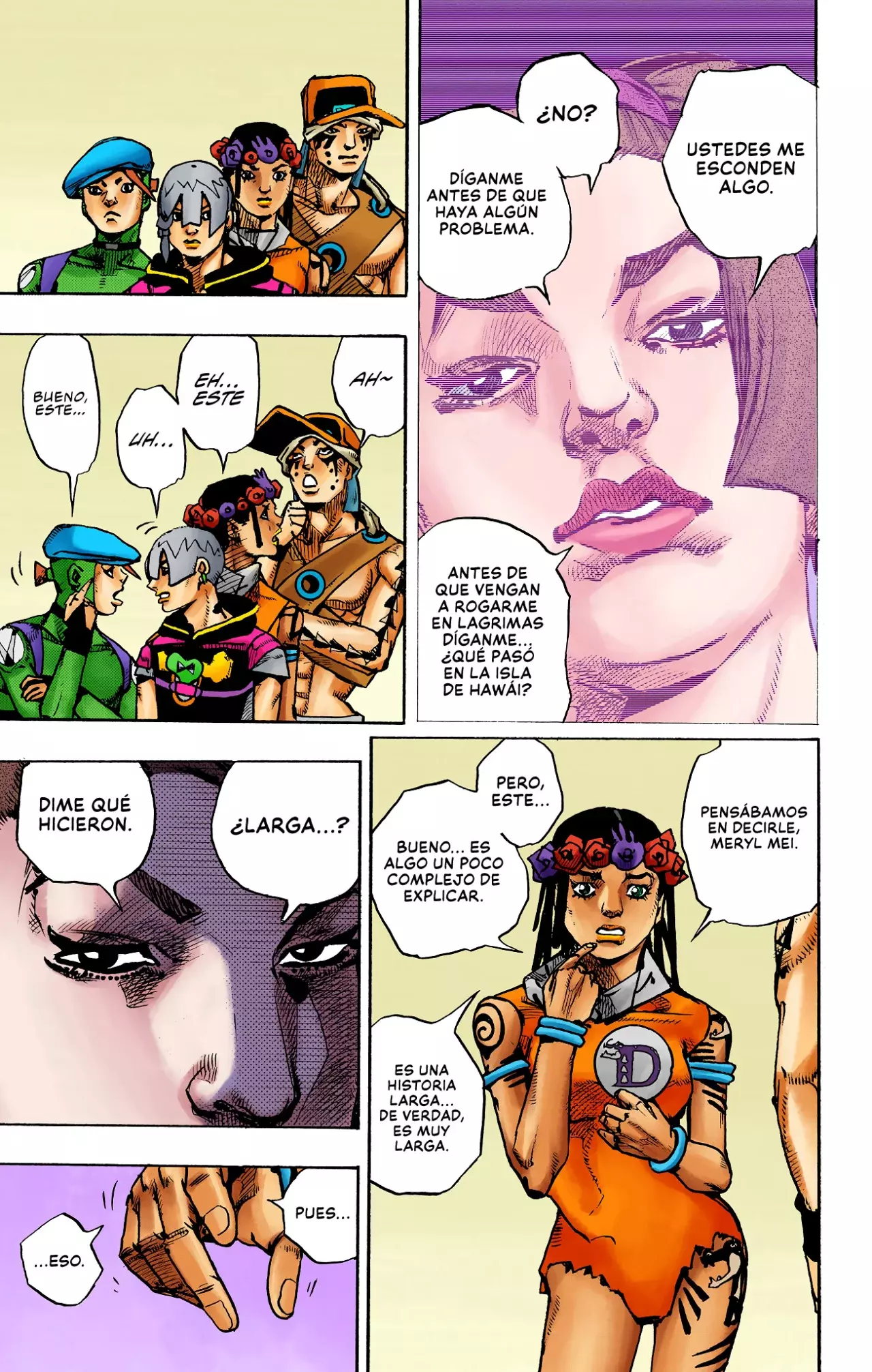 Read JoJo's Bizarre Adventure (Versión a Color) es Manga Online
