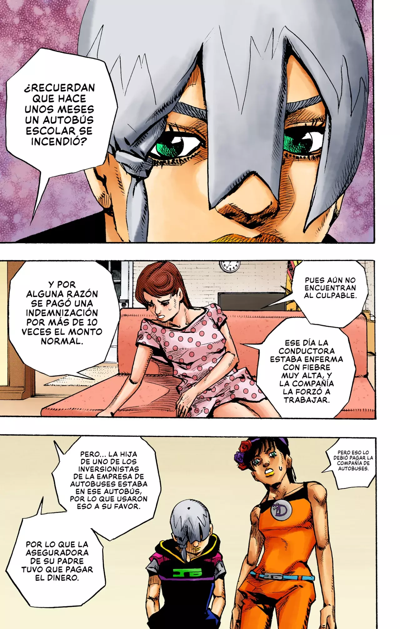 Read JoJo's Bizarre Adventure (Versión a Color) es Manga Online