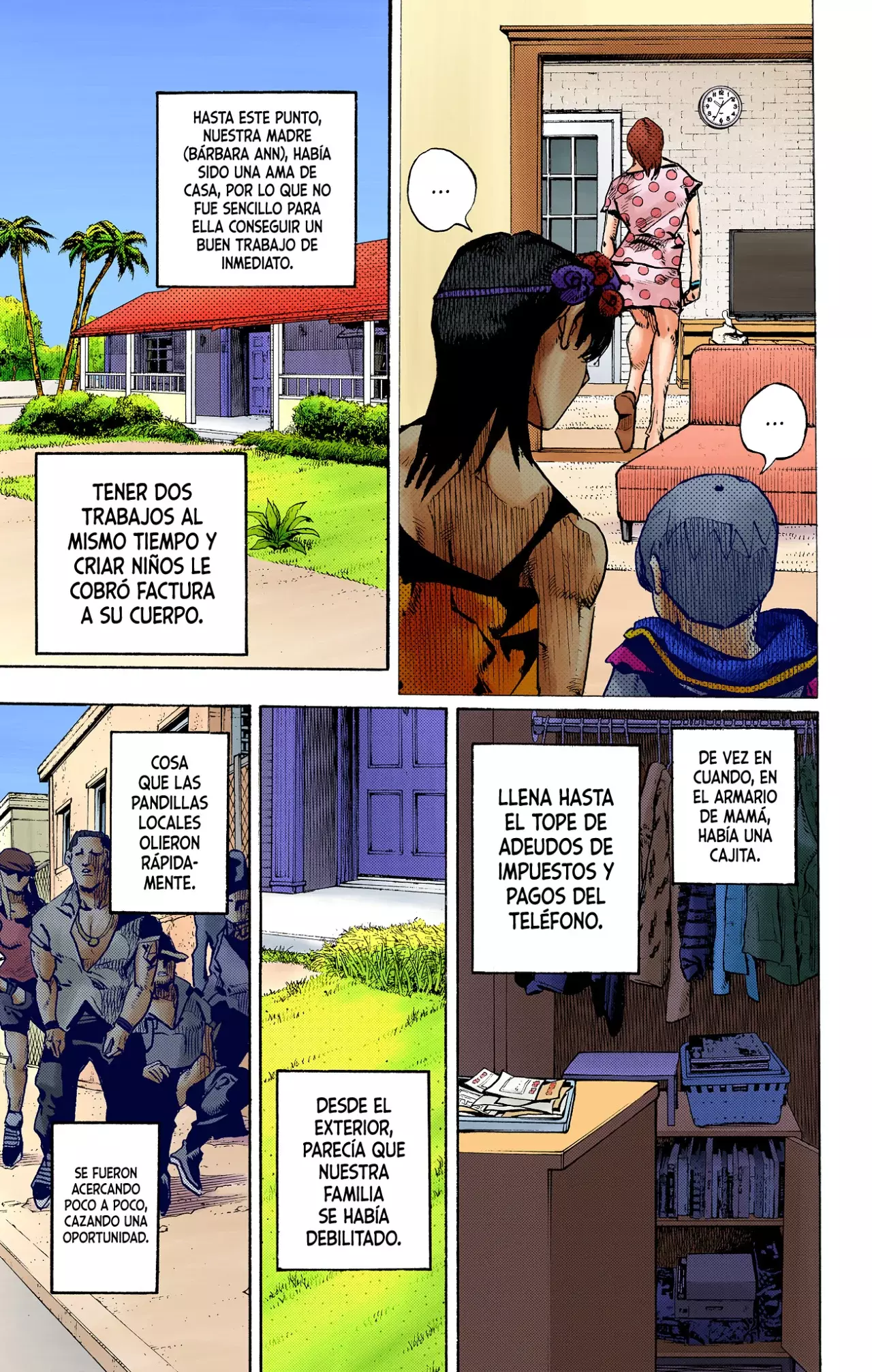 Read JoJo's Bizarre Adventure (Versión a Color) es Manga Online